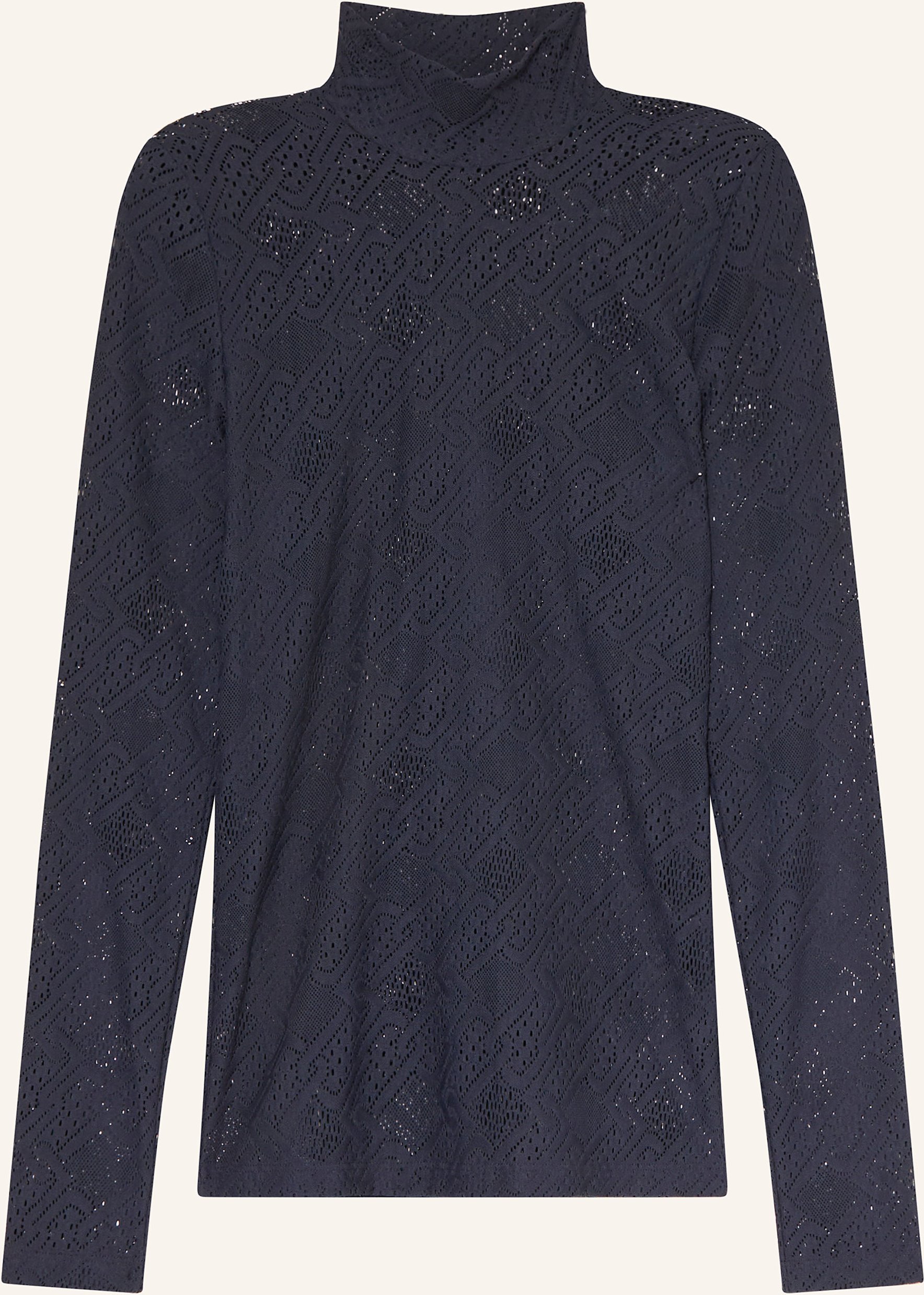 Thumbnail - Marc Cain Longsleeve Aus Spitze blau