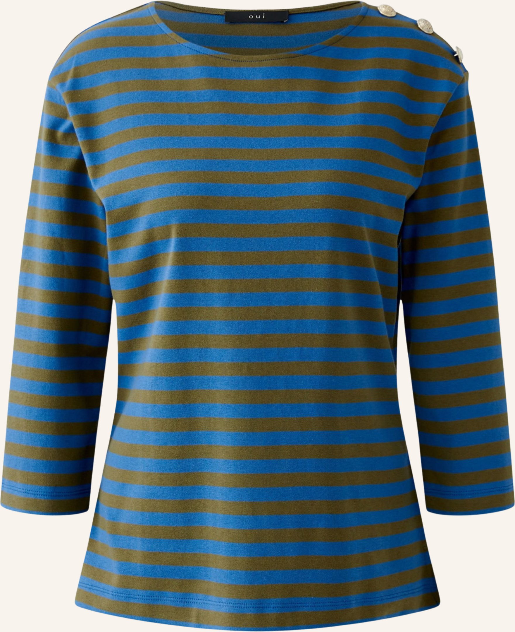 Oui Longsleeve Sunala gruen