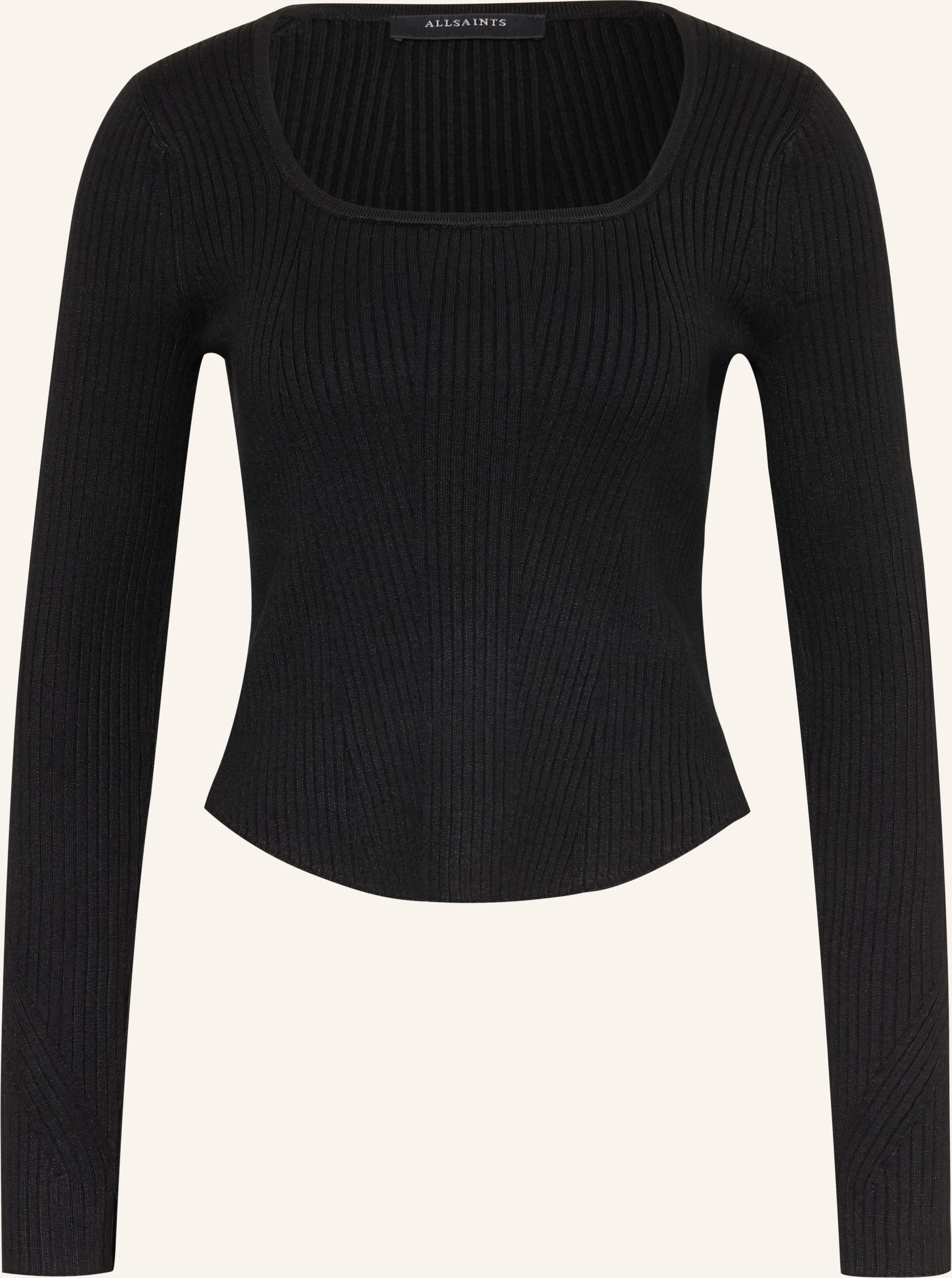 Allsaints Longsleeve Cruz schwarz