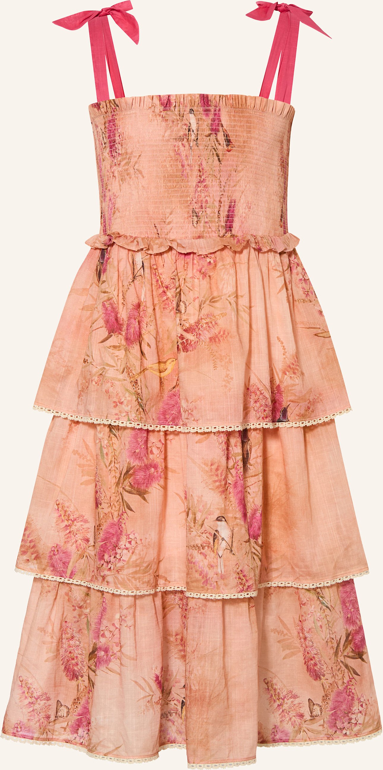 Thumbnail - Zimmermann Kleid Cascadian pink