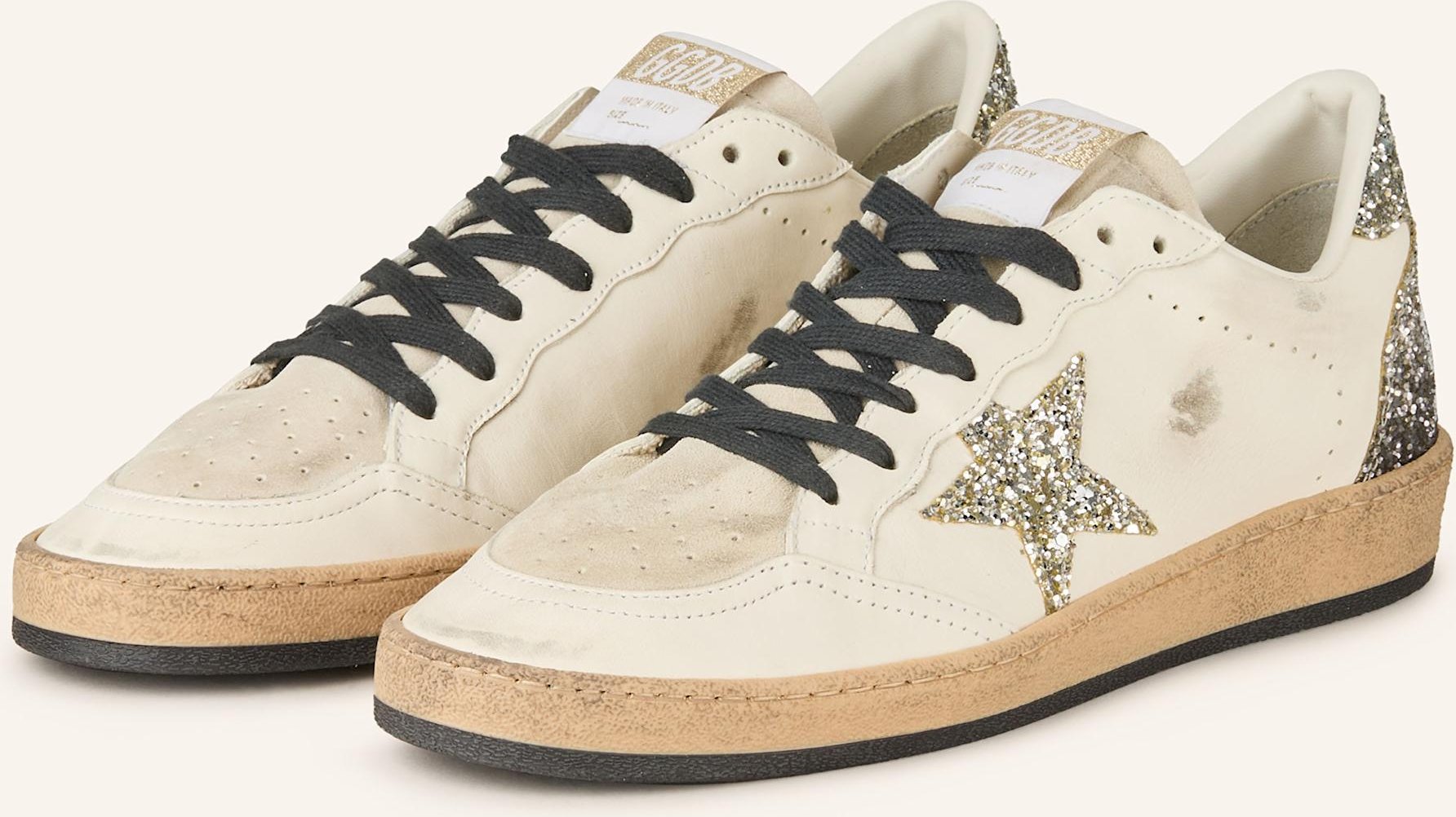 Golden Goose Sneaker Ball Star beige