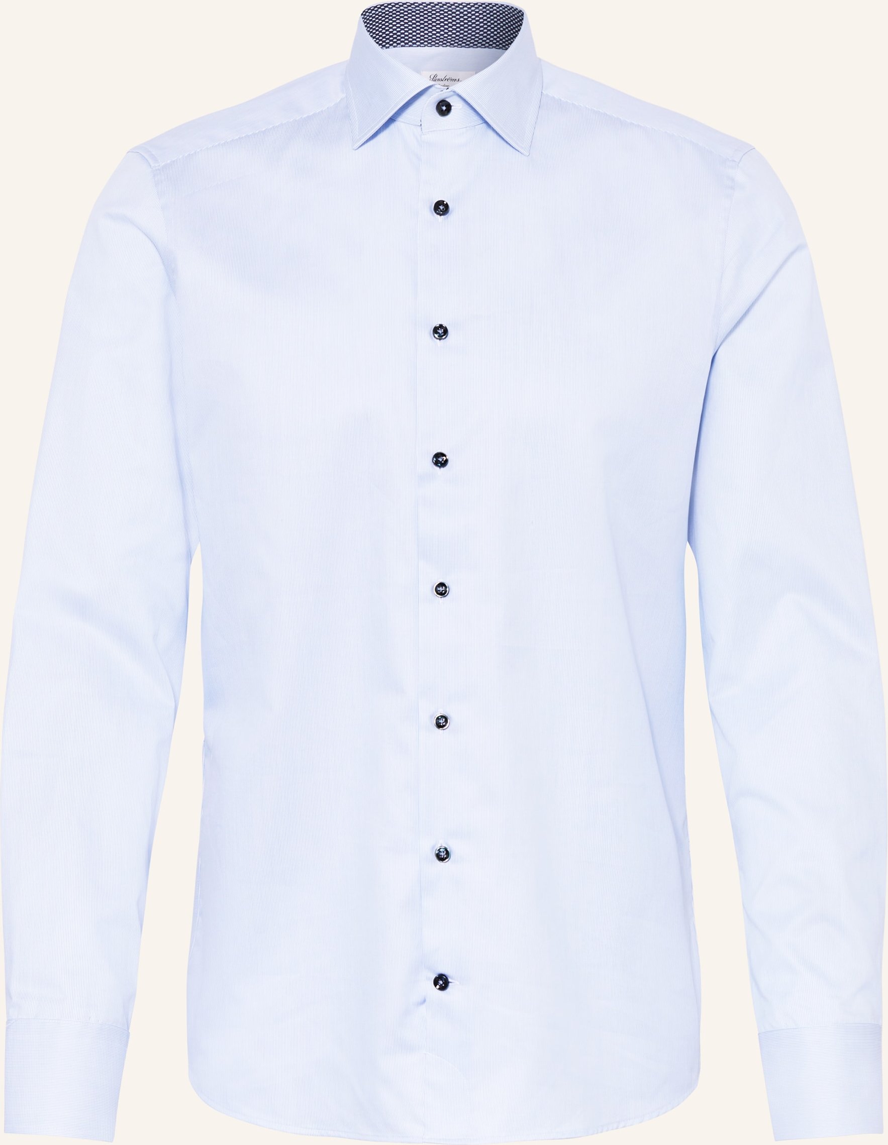 Stenströms Hemd Slimline Fit blau