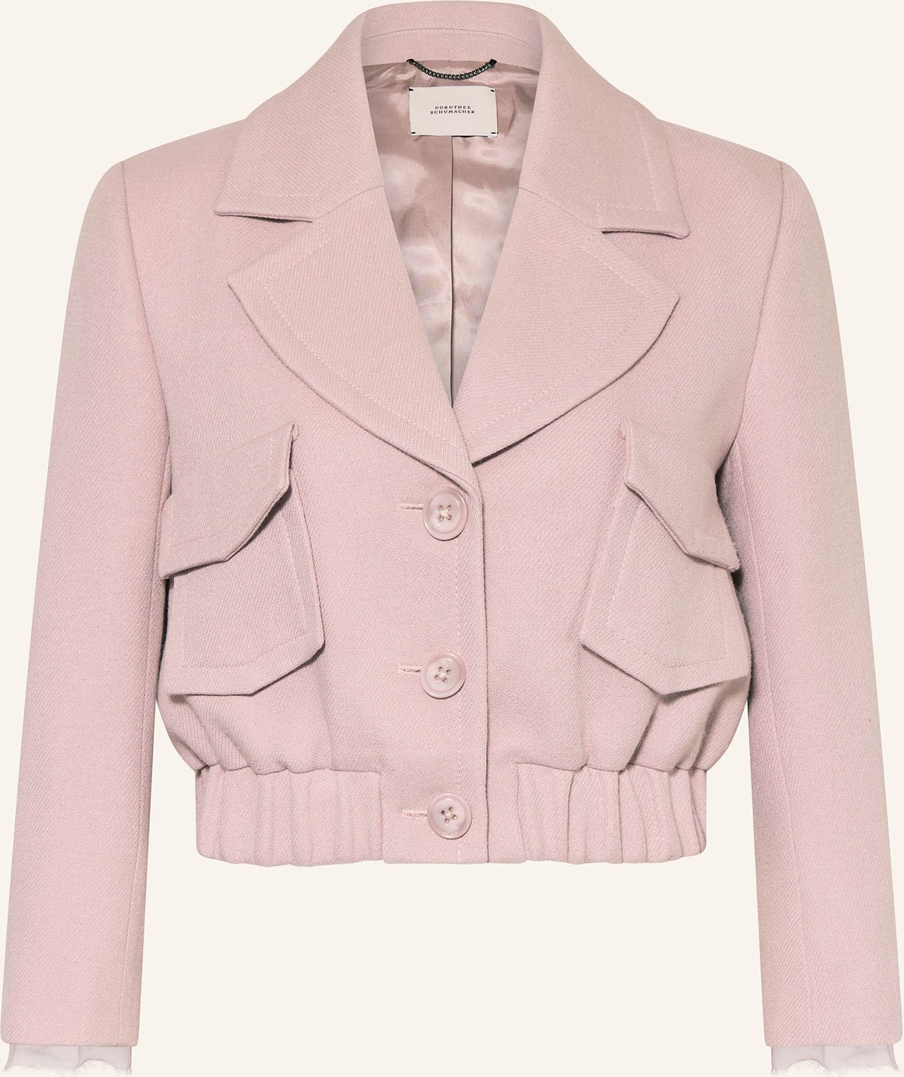 Dorothee Schumacher Blazer Layered Coolness rosa