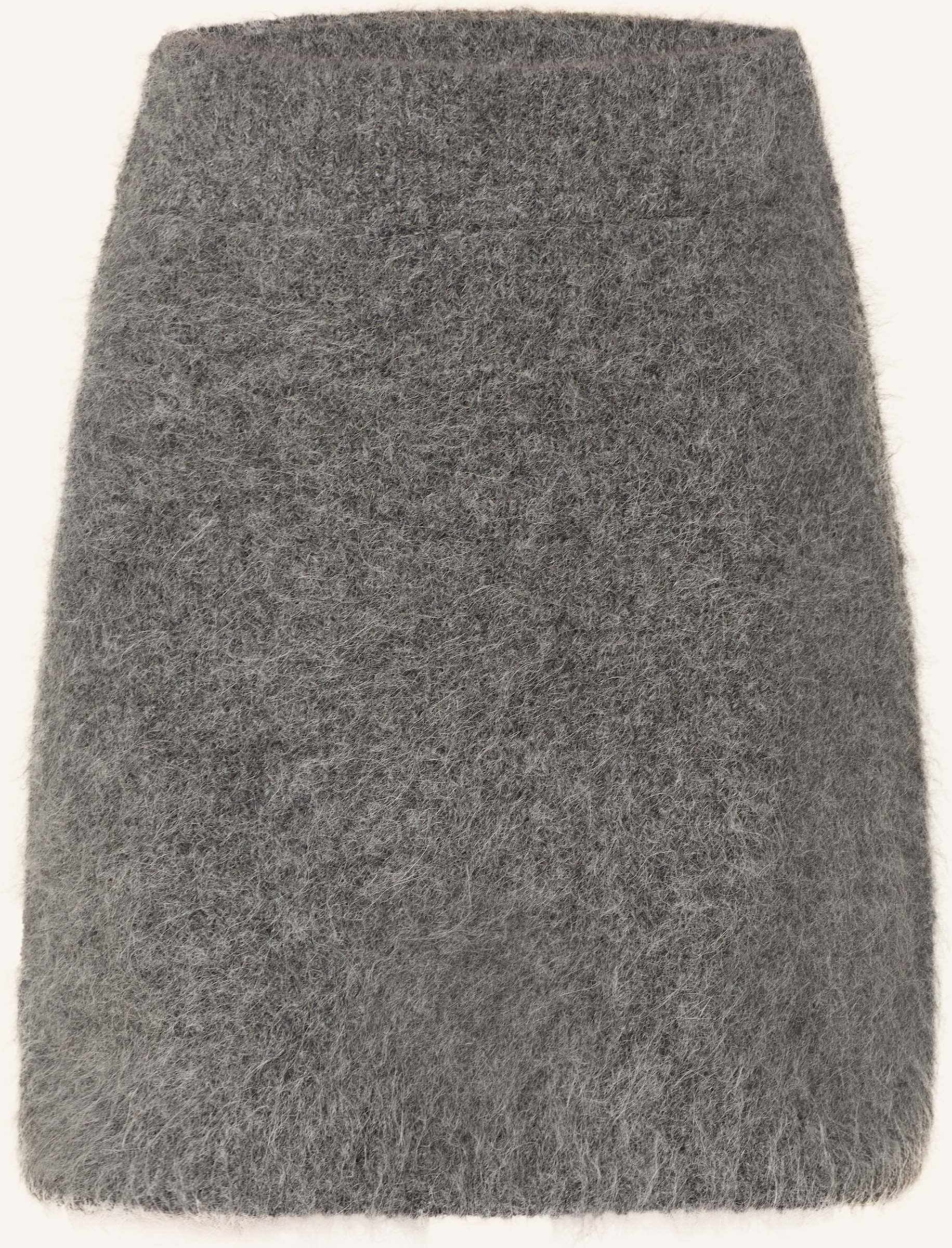 10days Strickrock Mit Alpaka grau