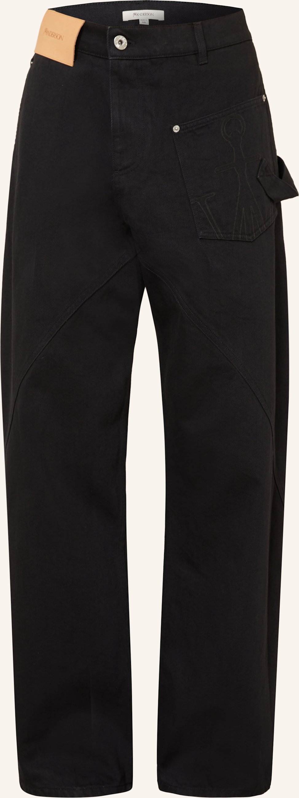 Jw Anderson Jeans Regular Fit schwarz