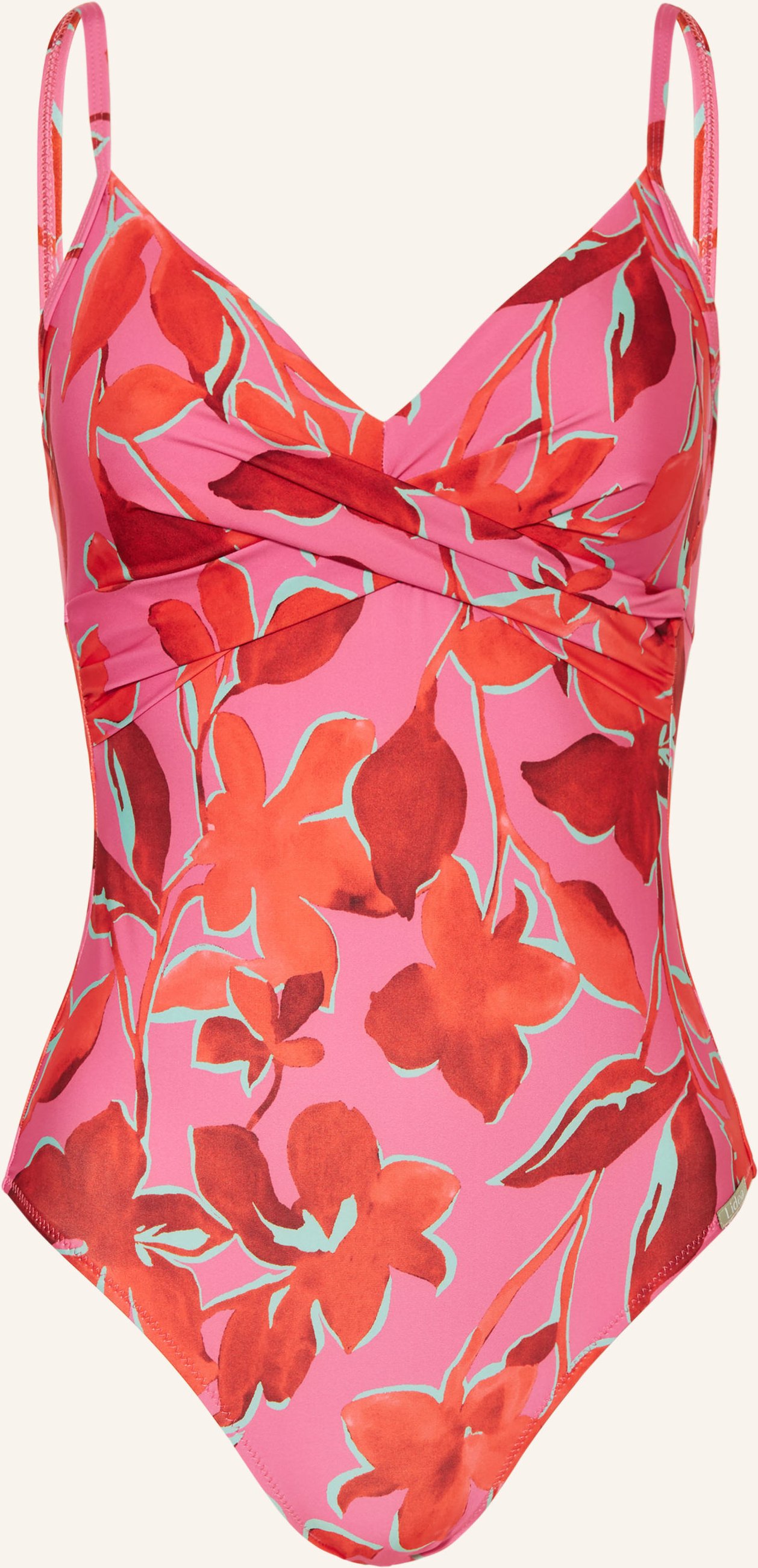 Lidea Badeanzug Fused Florals pink