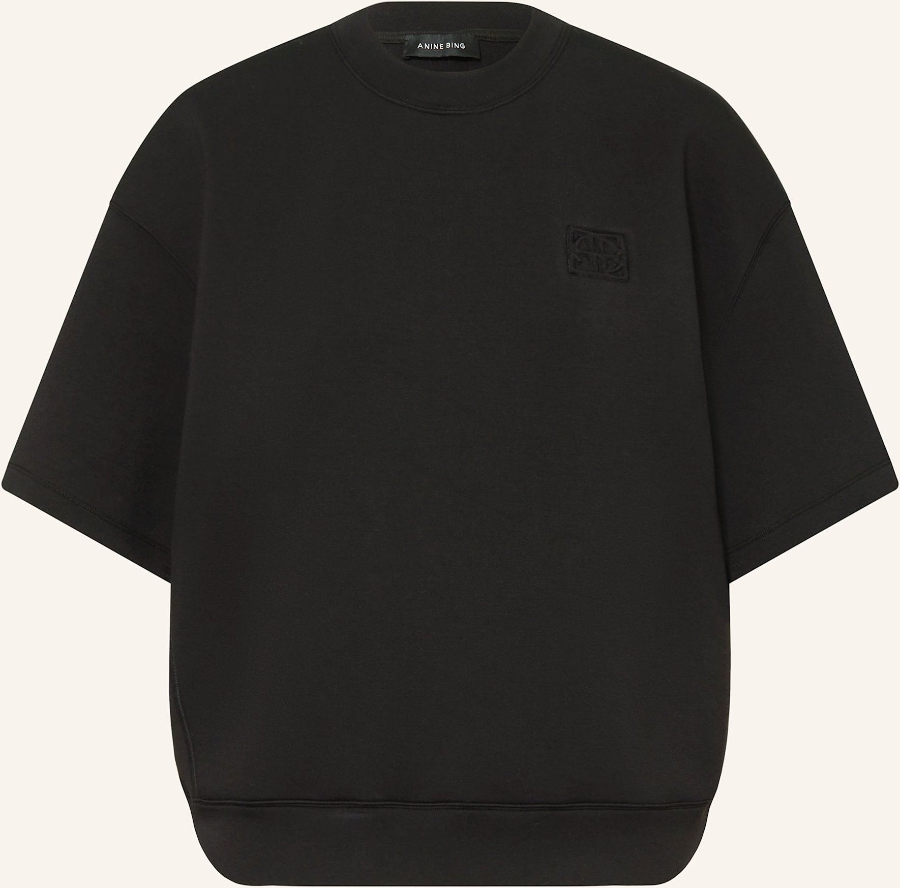 Anine Bing Sweatshirt Jadon schwarz