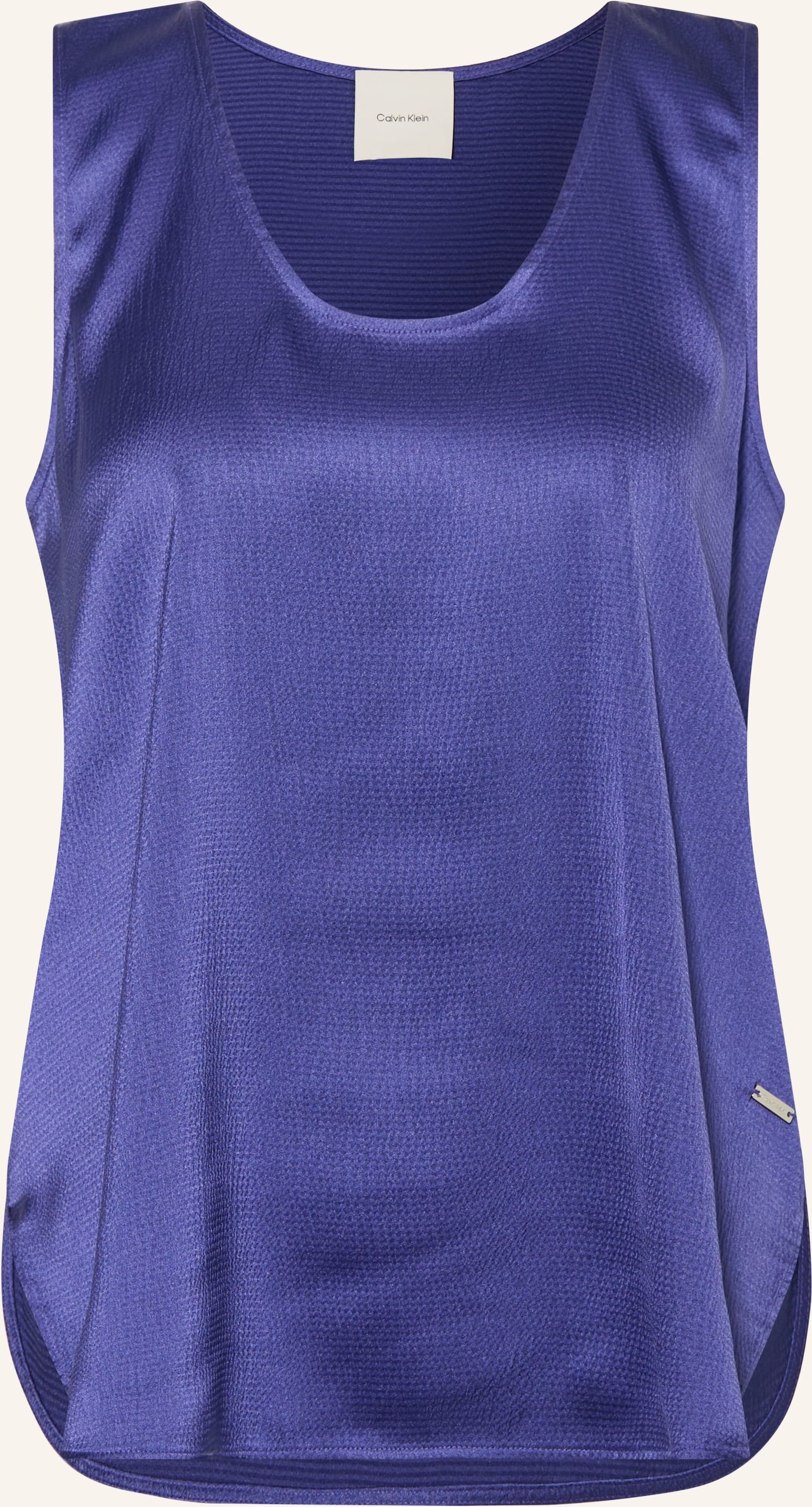 Calvin Klein Satintop lila