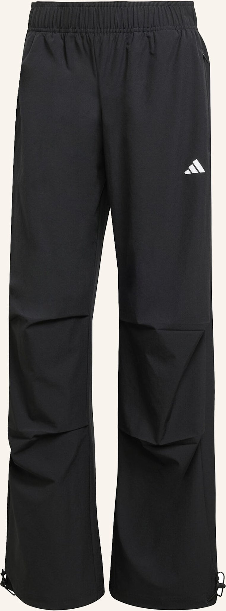 Thumbnail - Adidas Workout Essentials Gewebte Trainingshose schwarz