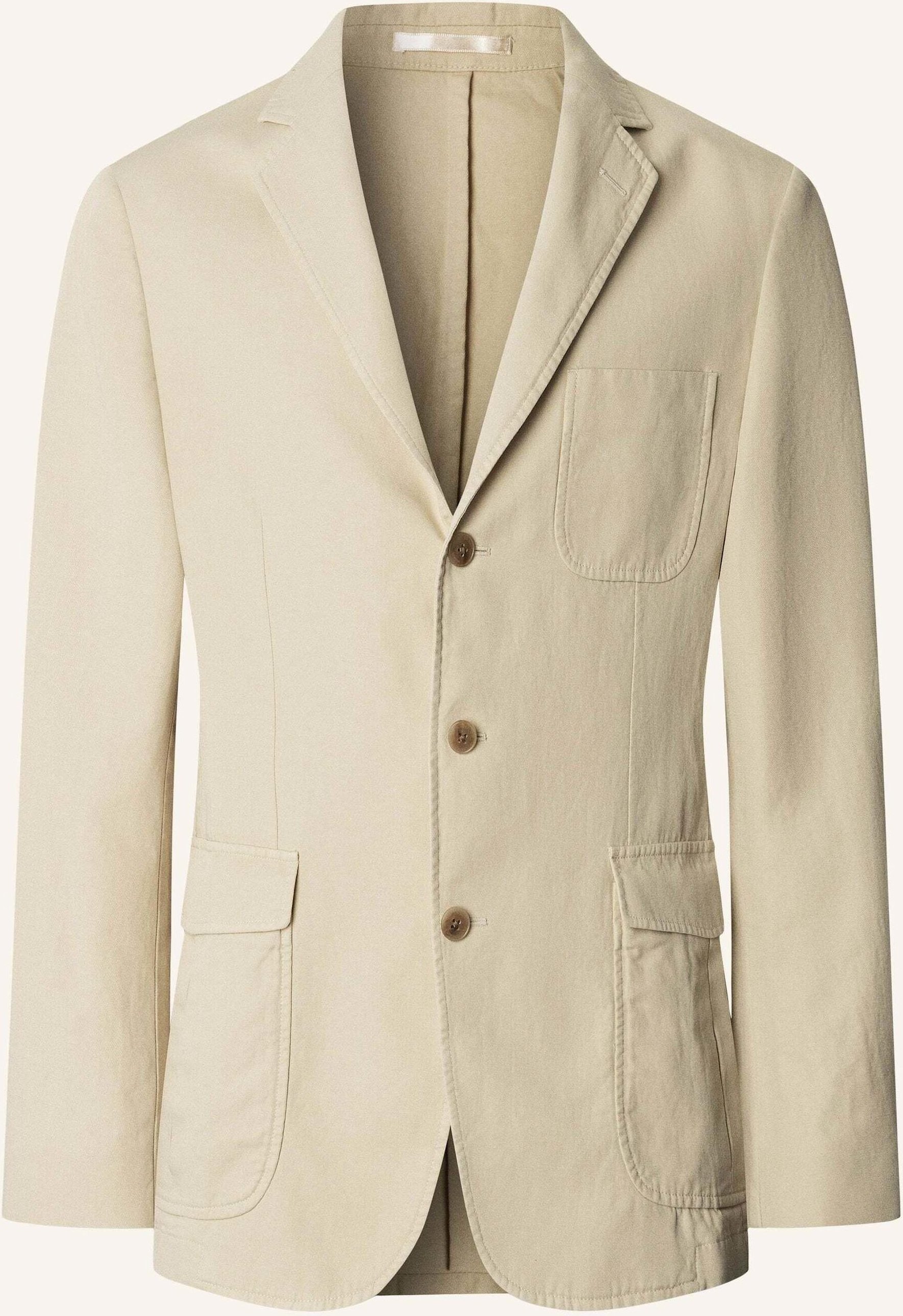 Hackett London Blazer Gmd Cotton Linen beige