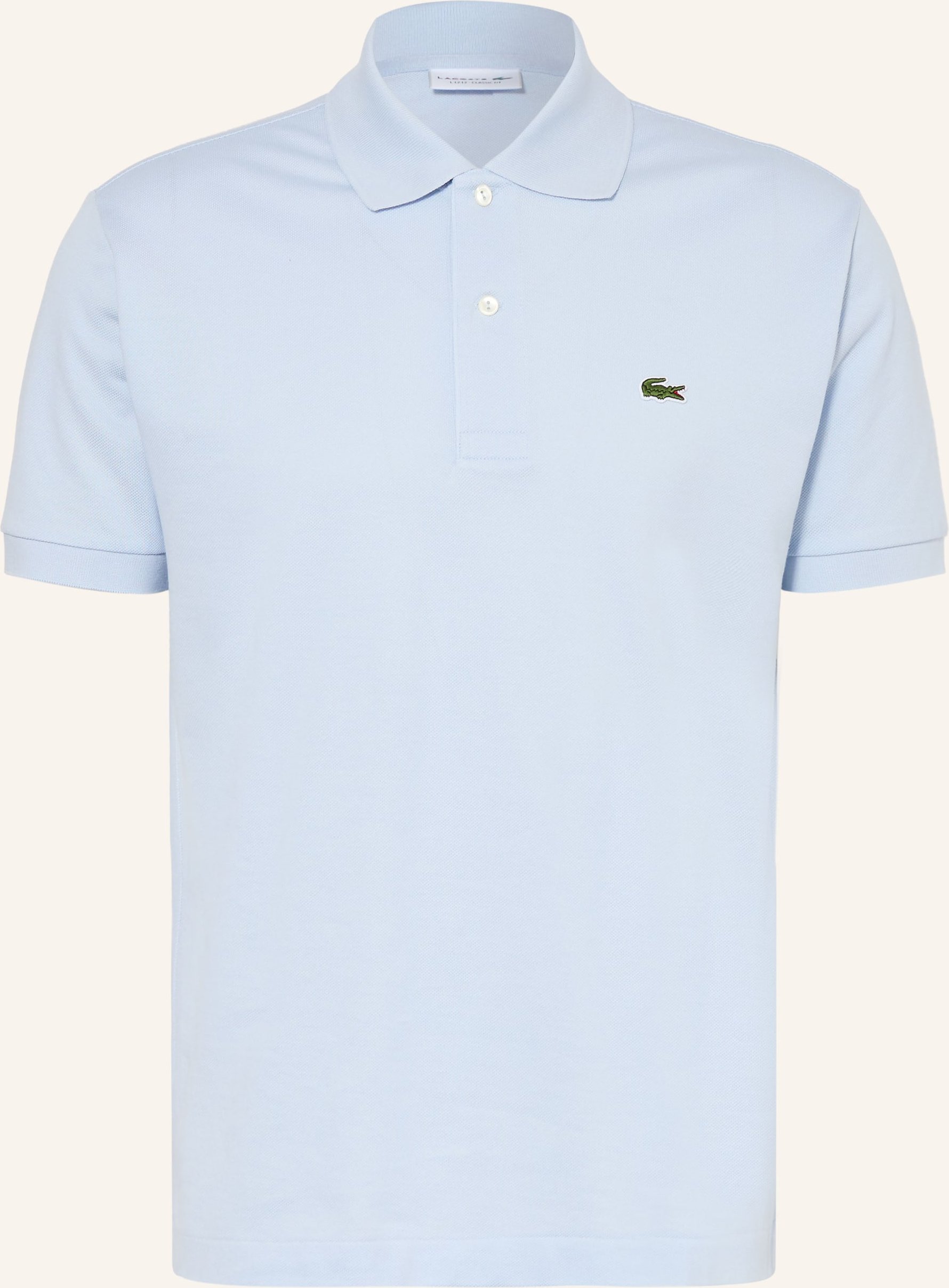 Lacoste Piqué-Poloshirt Classic Fit blau