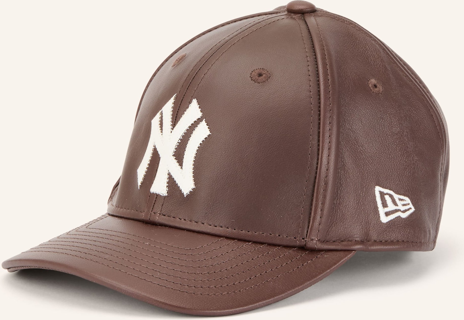 New Era Cap Img Leather 9forty® braun
