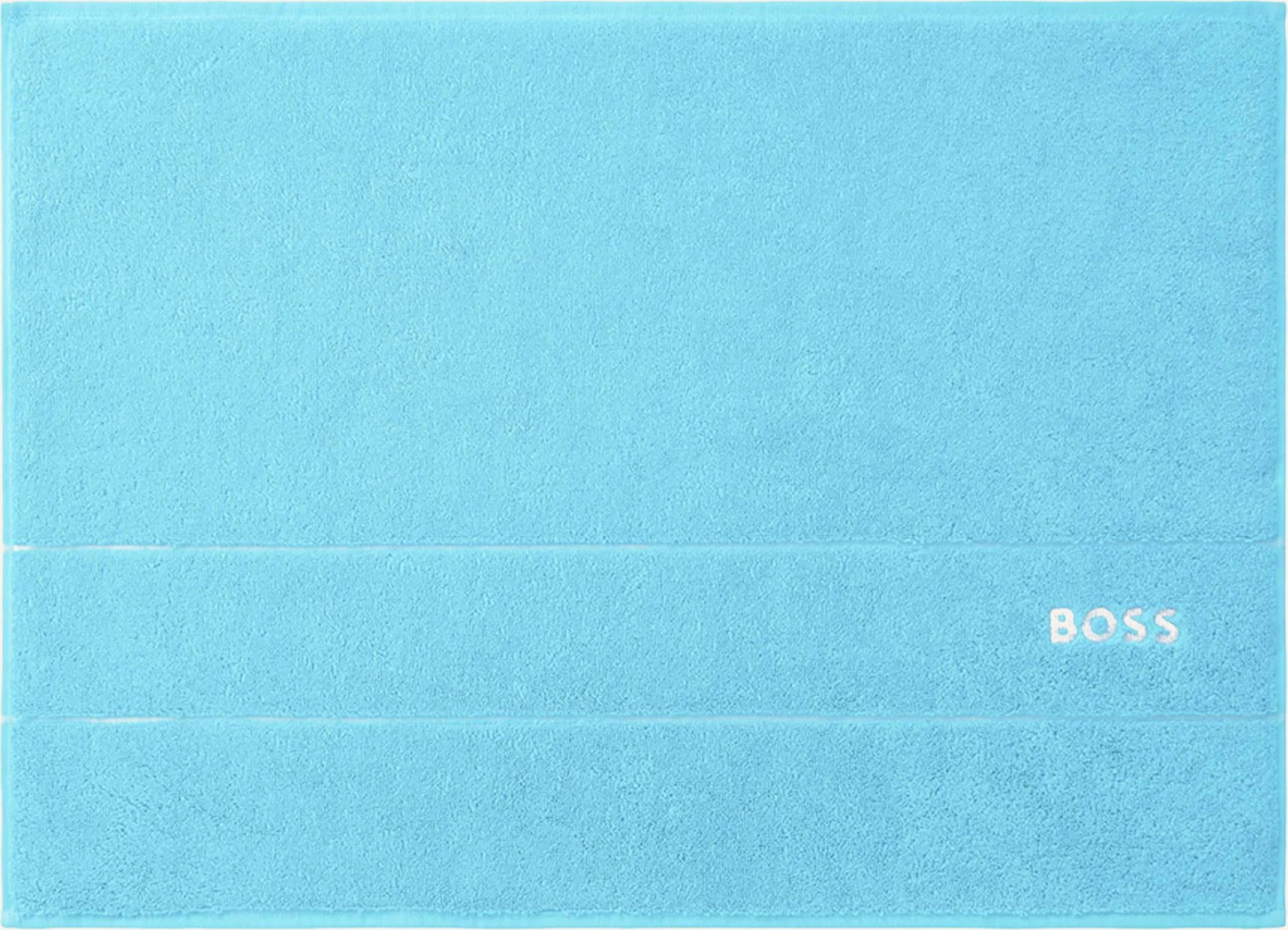 Boss Badematte Plain blau