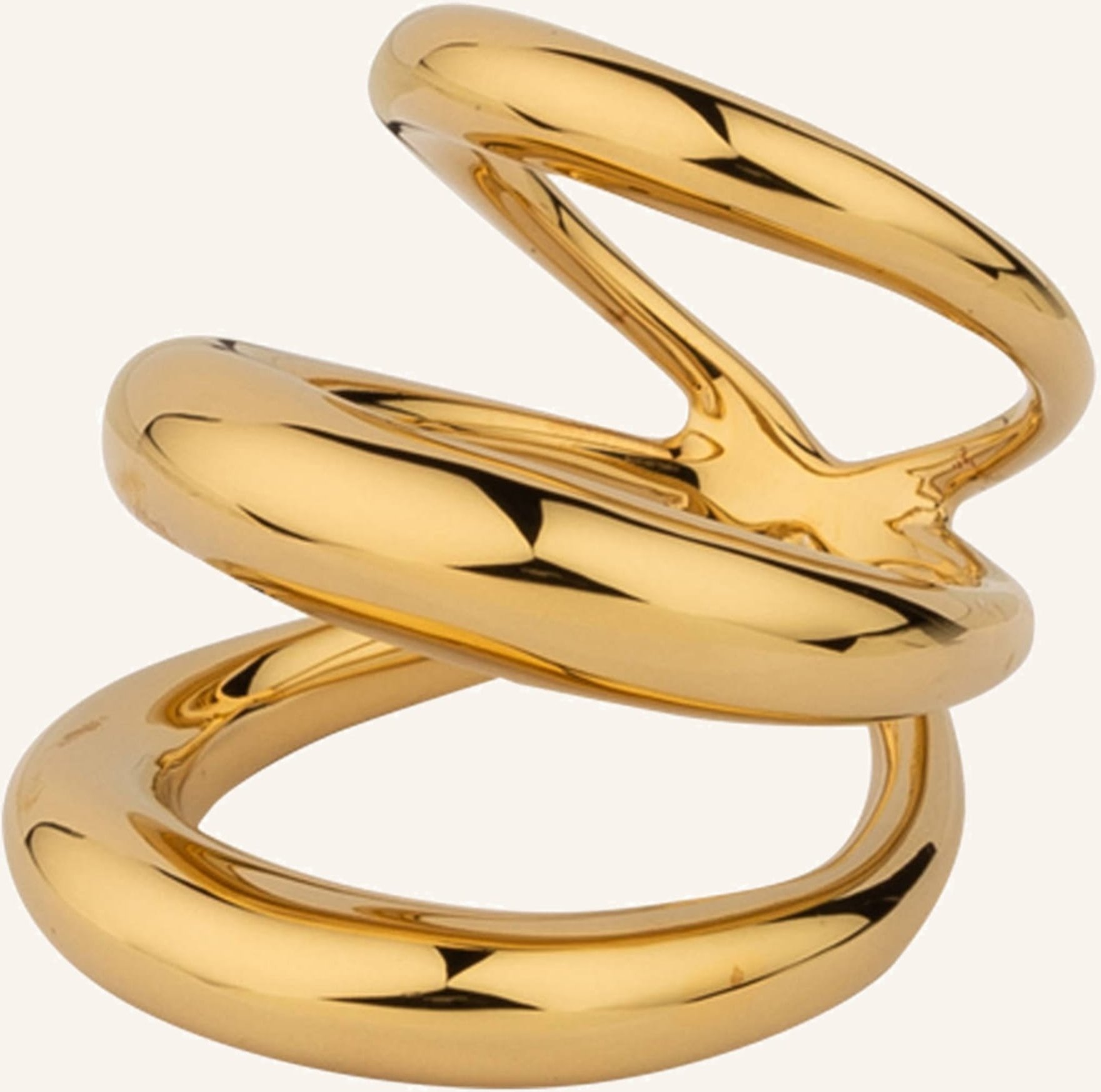 Charlotte Chesnais Ring Echo gold