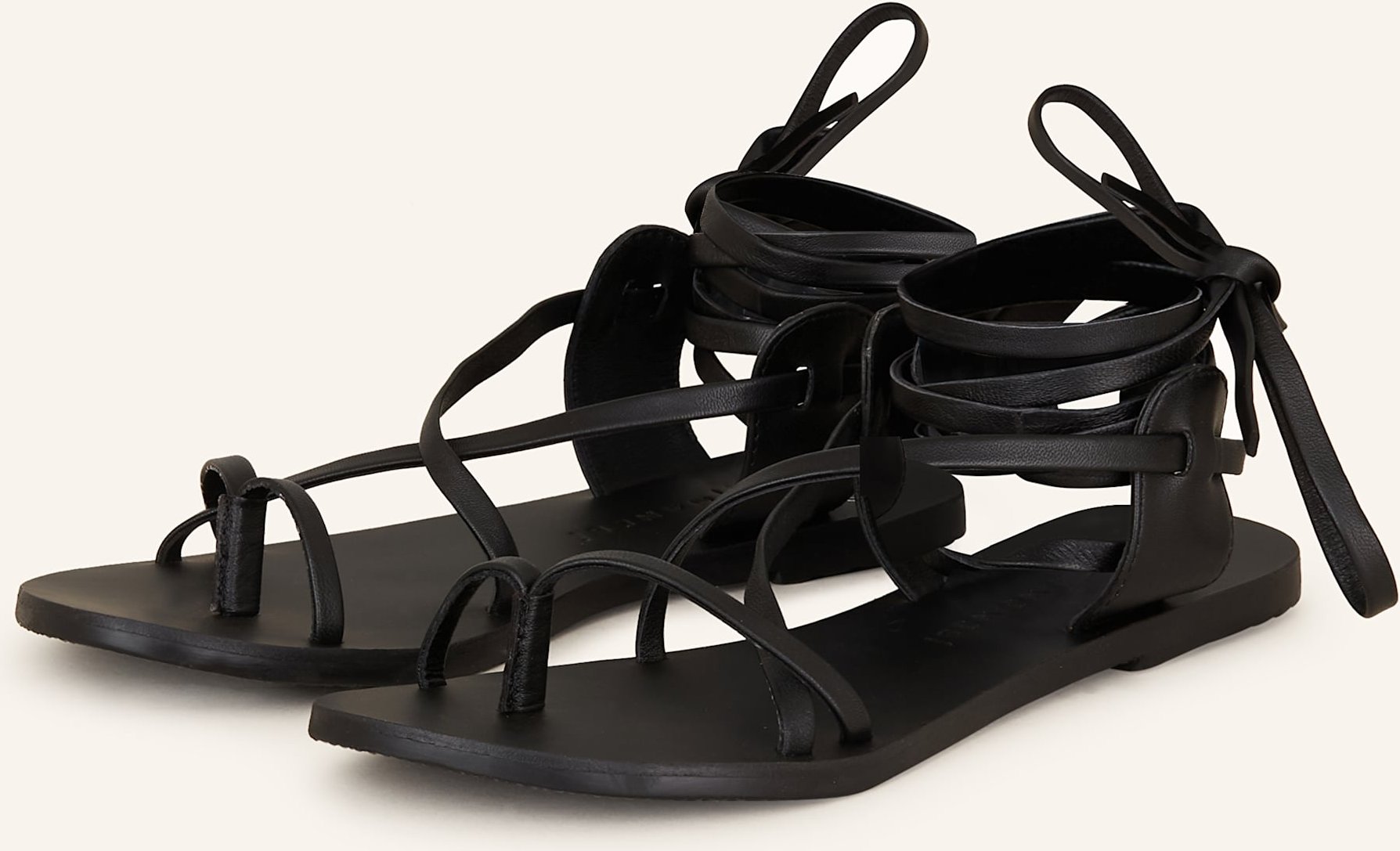 Manebí Sandalen schwarz