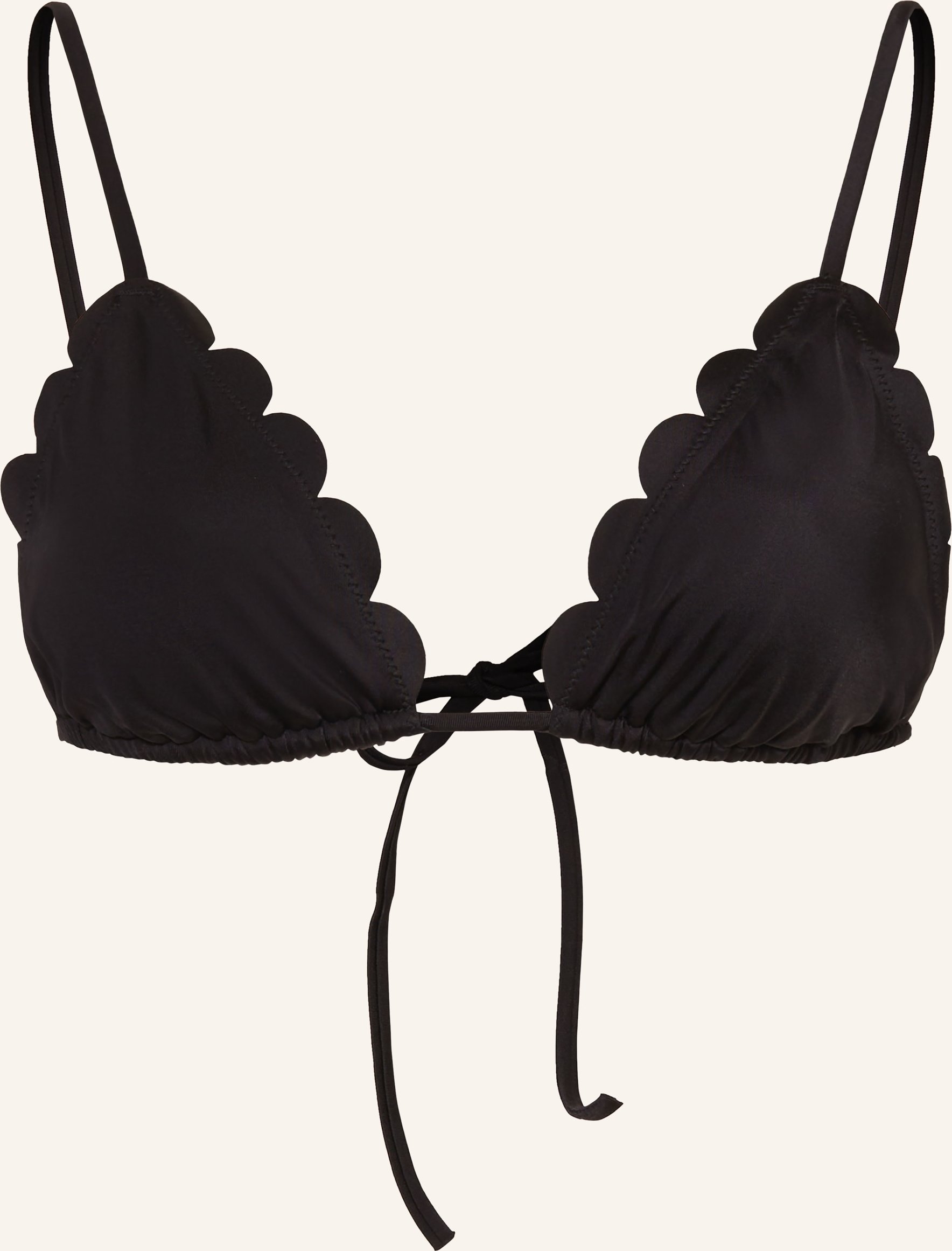 Hugo Triangel-Bikini-Top Original schwarz