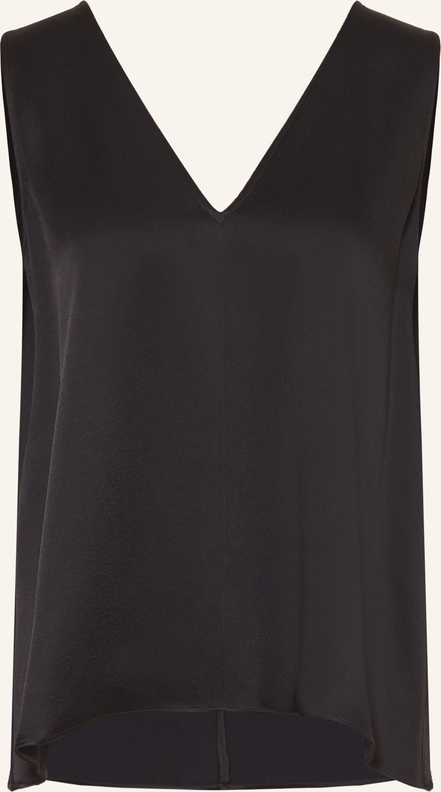 Antonelli Firenze Blusentop Bergamo Aus Satin schwarz