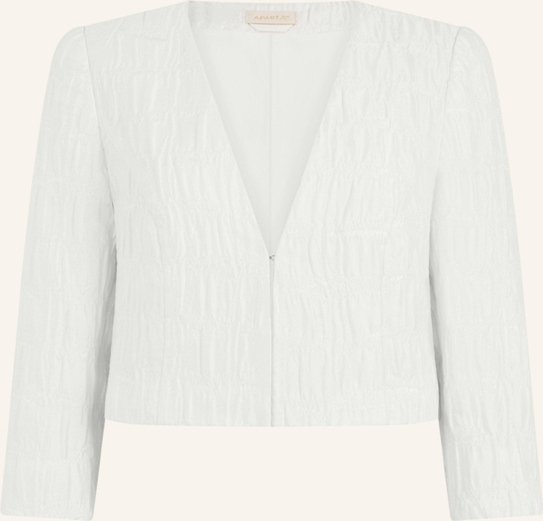 Apart Jacquard Bolero weiss