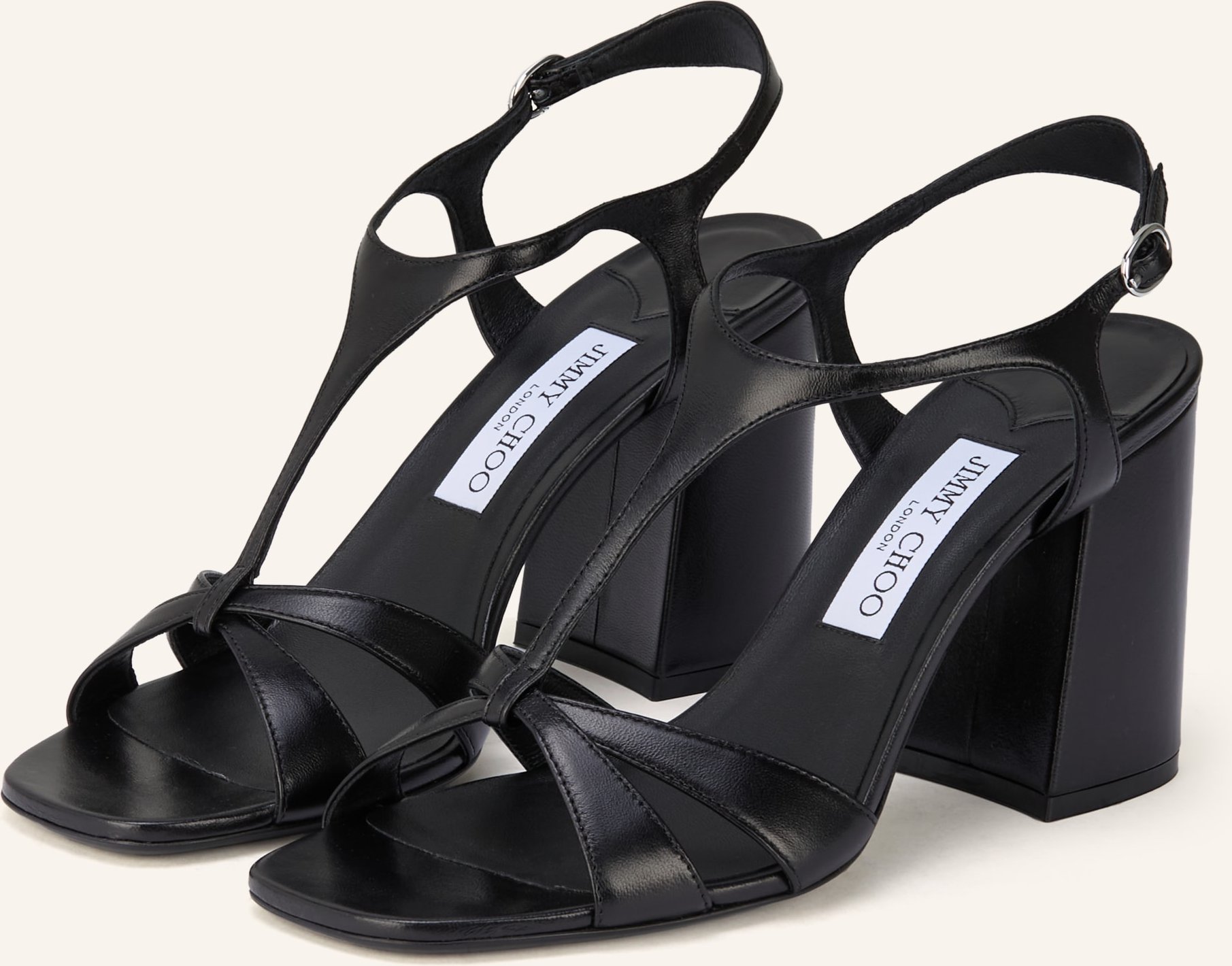 Jimmy Choo Sandaletten Kesia 85 schwarz