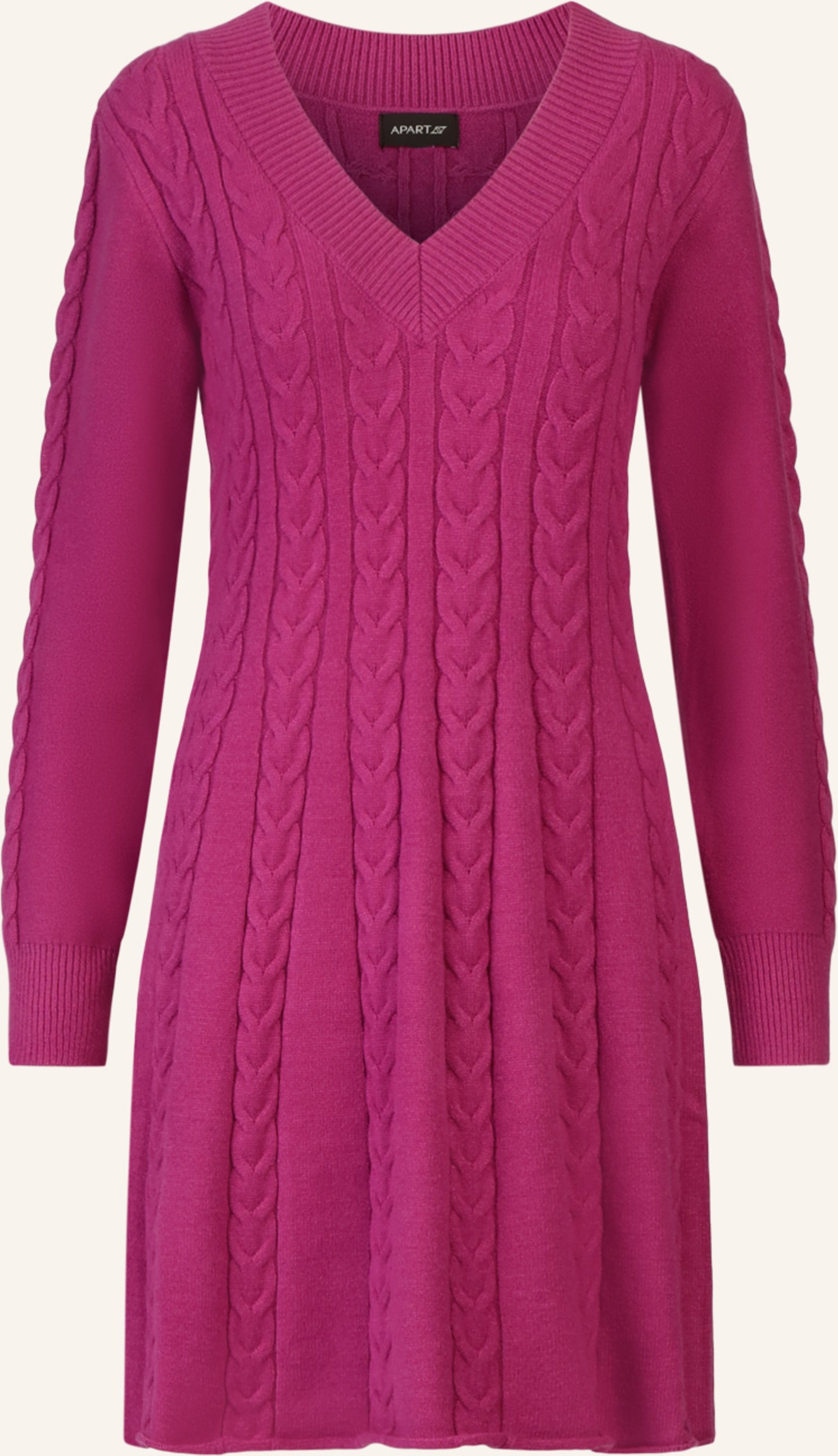 Apart Strickkleid lila