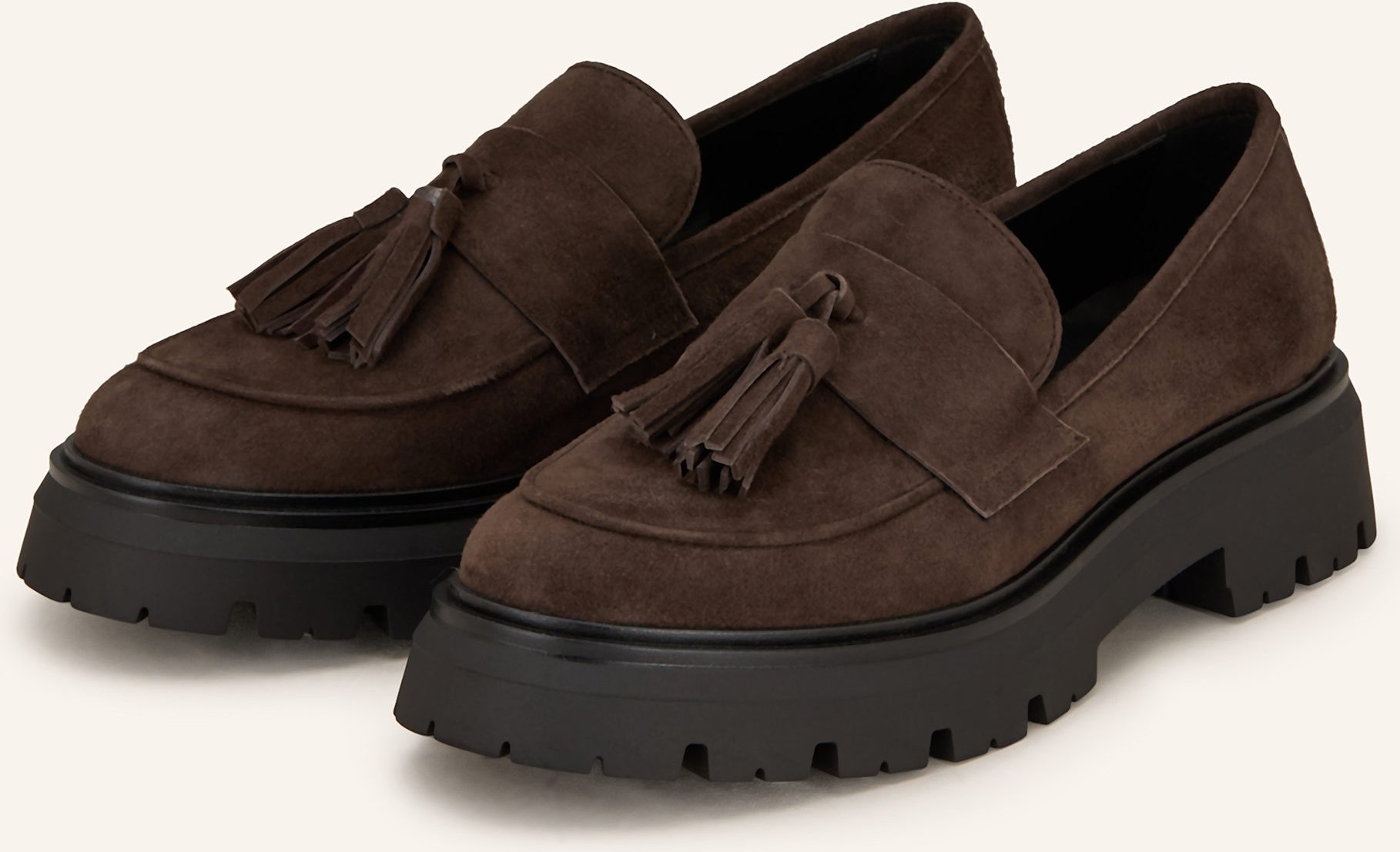 Thumbnail - Darling Harbour Plateau-Loafer braun
