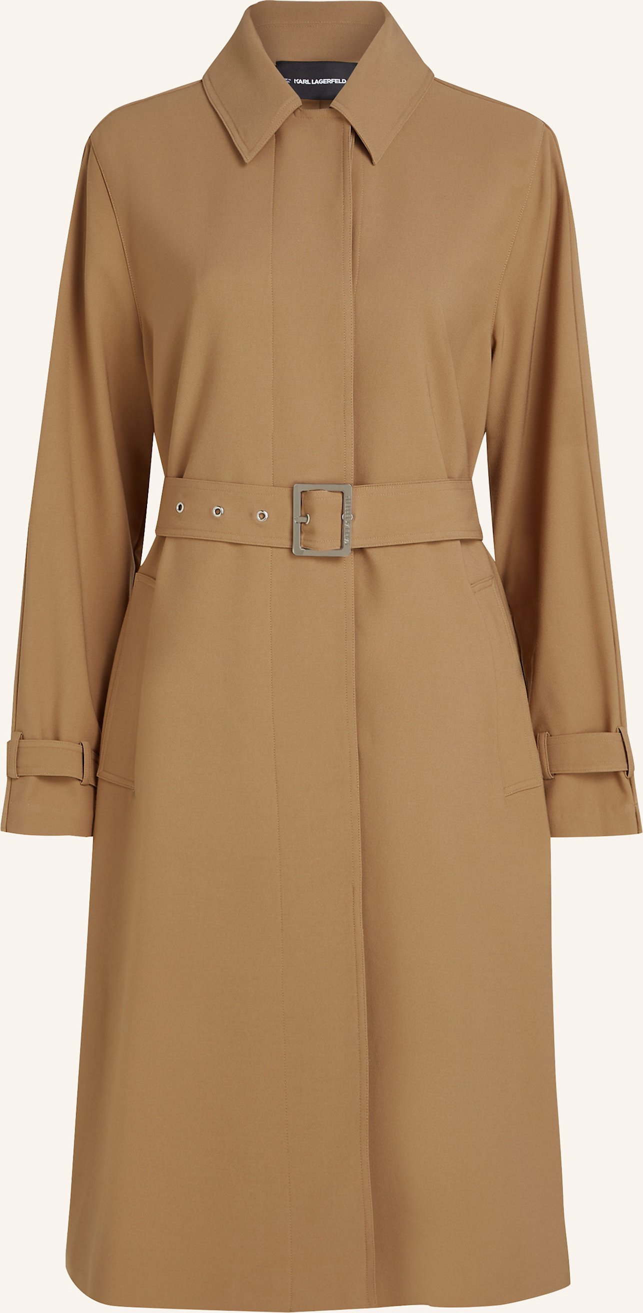 Karl Lagerfeld Mantel braun