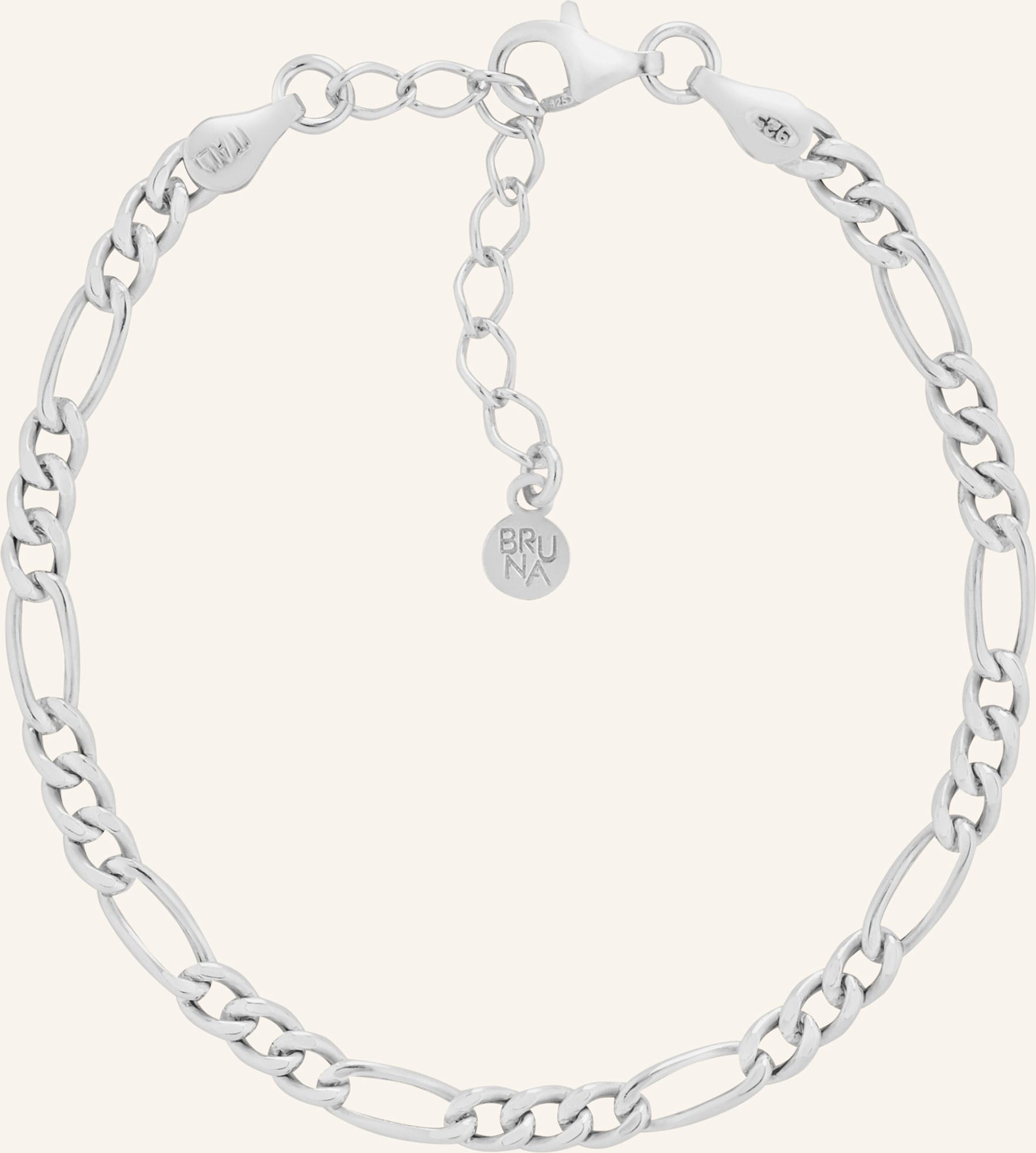 Bruna The Label Armband Monte Carlo silber