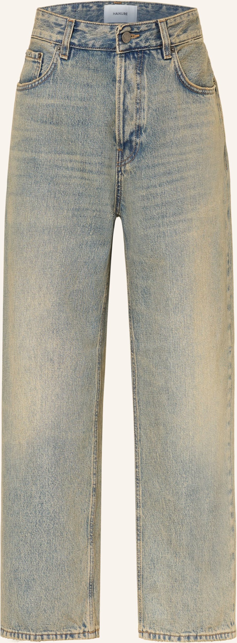 Haikure Cropped Jeans Betty blau