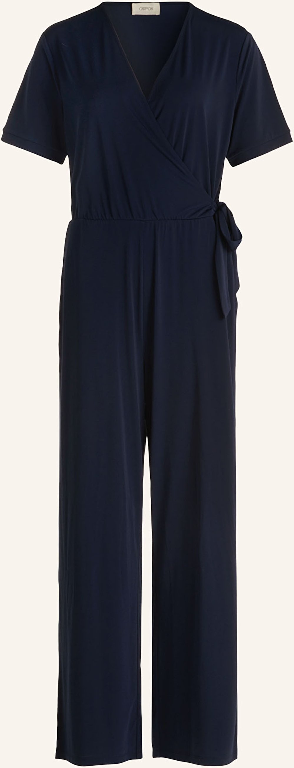 Cartoon Jumpsuit In Wickeloptik blau