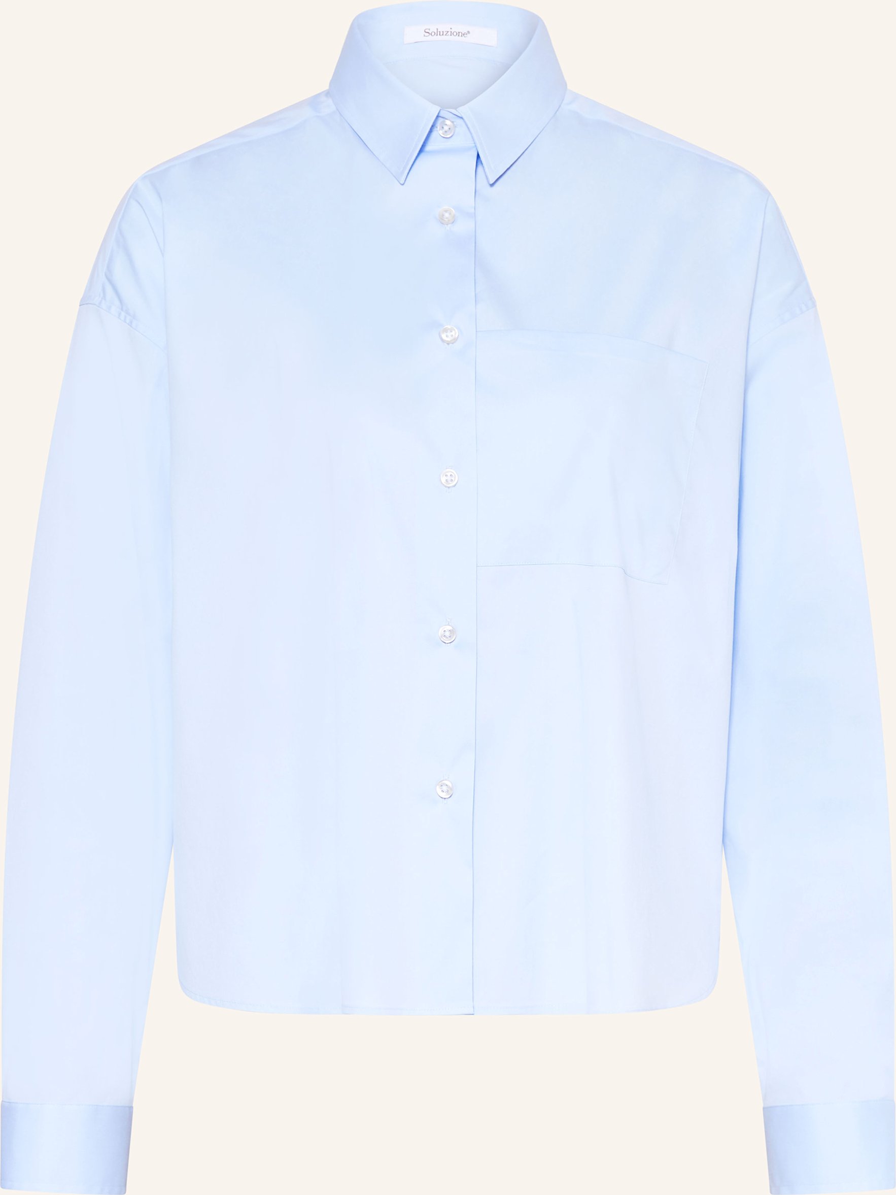 Soluzione Hemdbluse blau