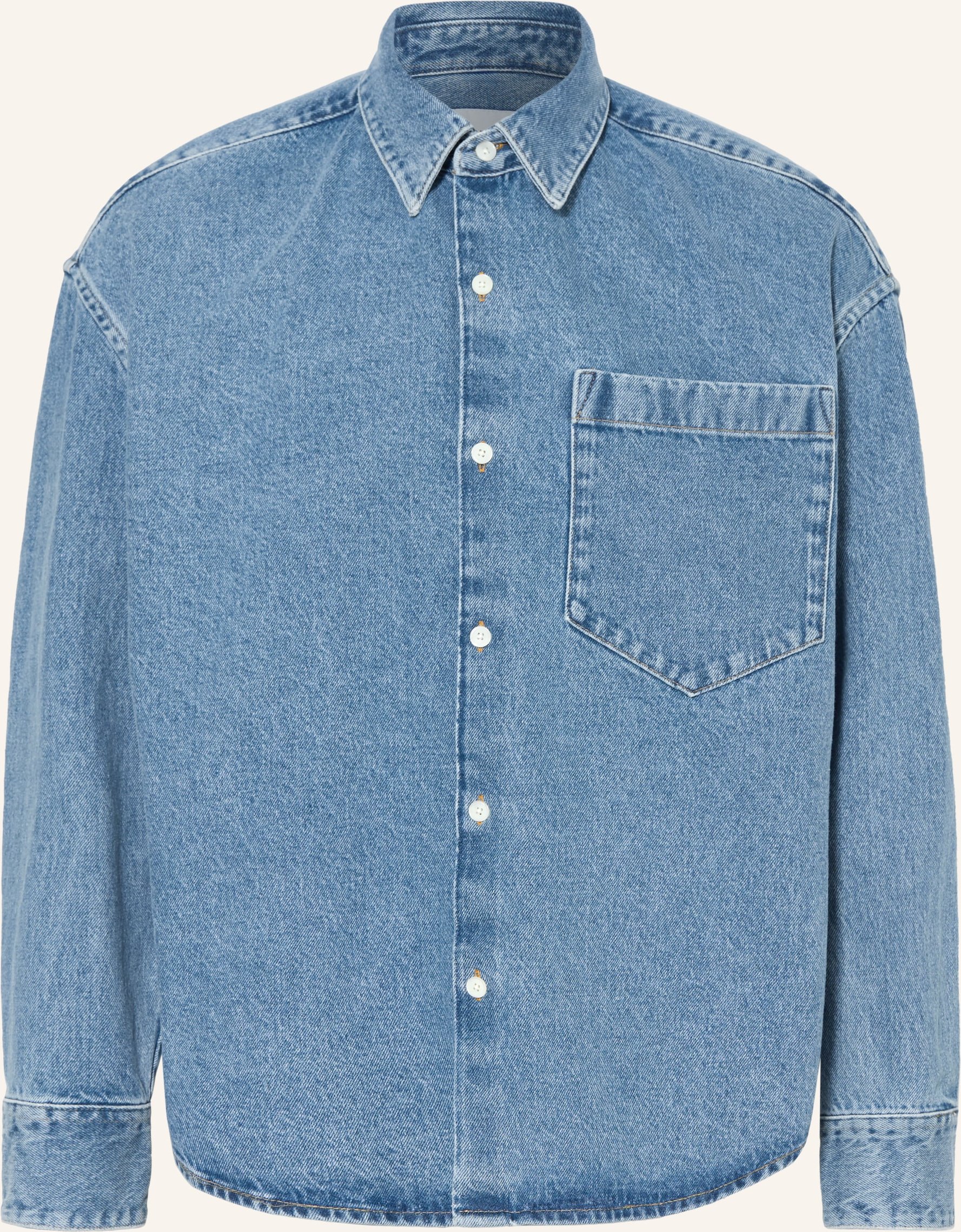 Studio Seidensticker Jeanshemd Studio Comfort Fit blau