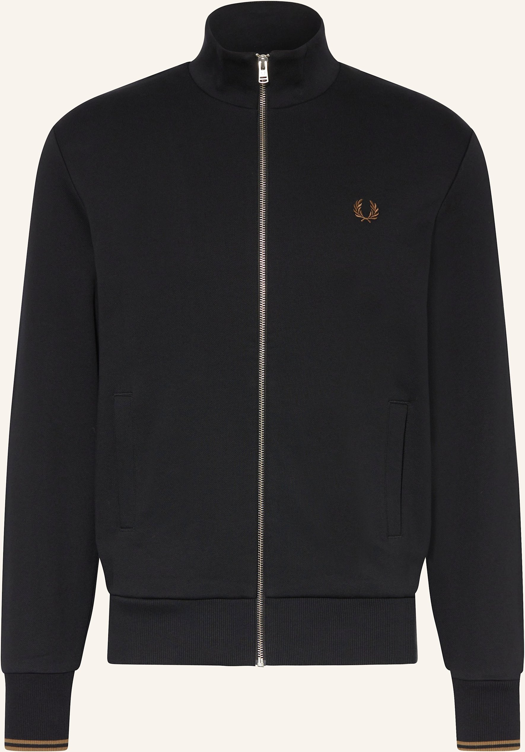 Fred Perry Sweatjacke schwarz