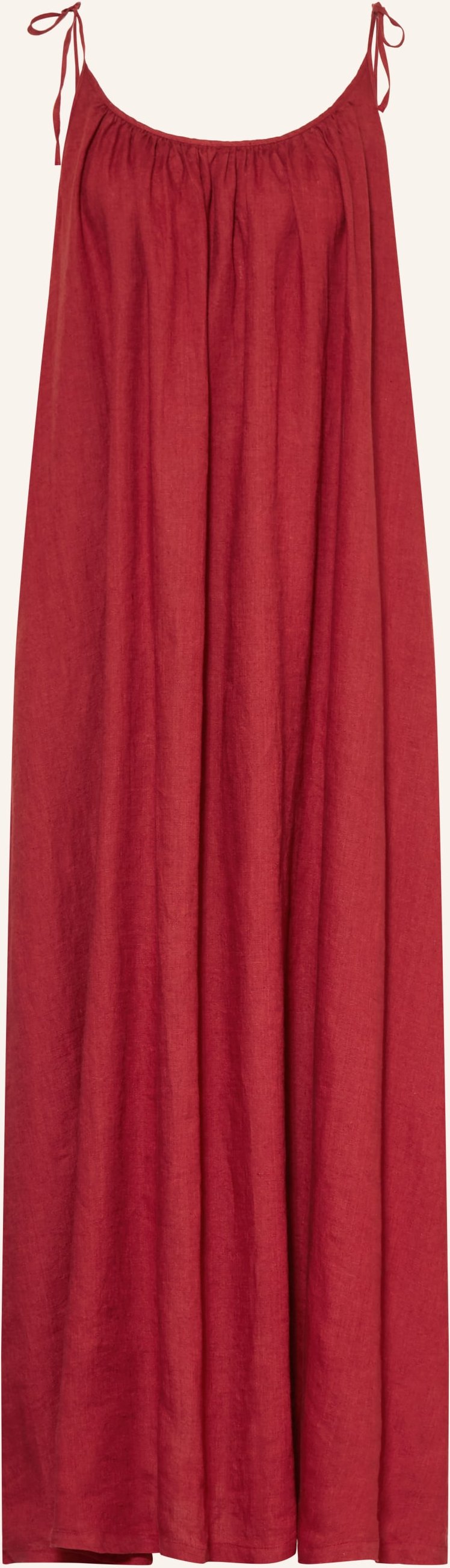 Mrs & Hugs Leinenkleid rot