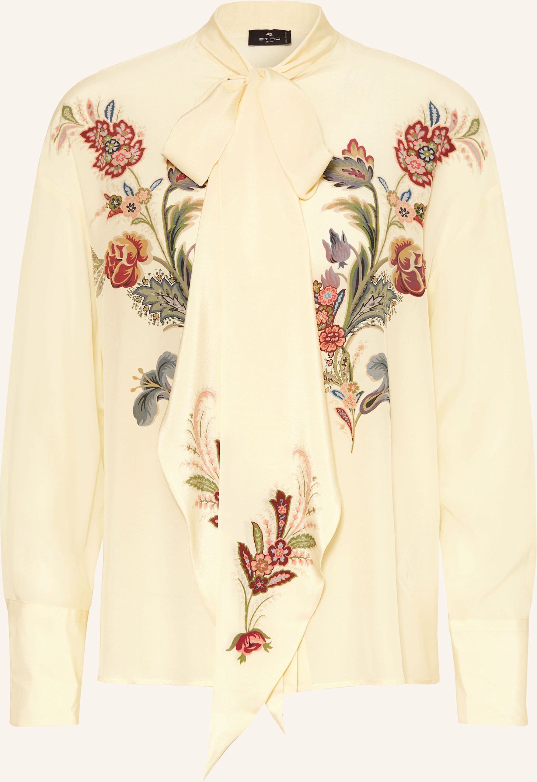 Thumbnail - Etro Seidenbluse Mit Schluppe gelb