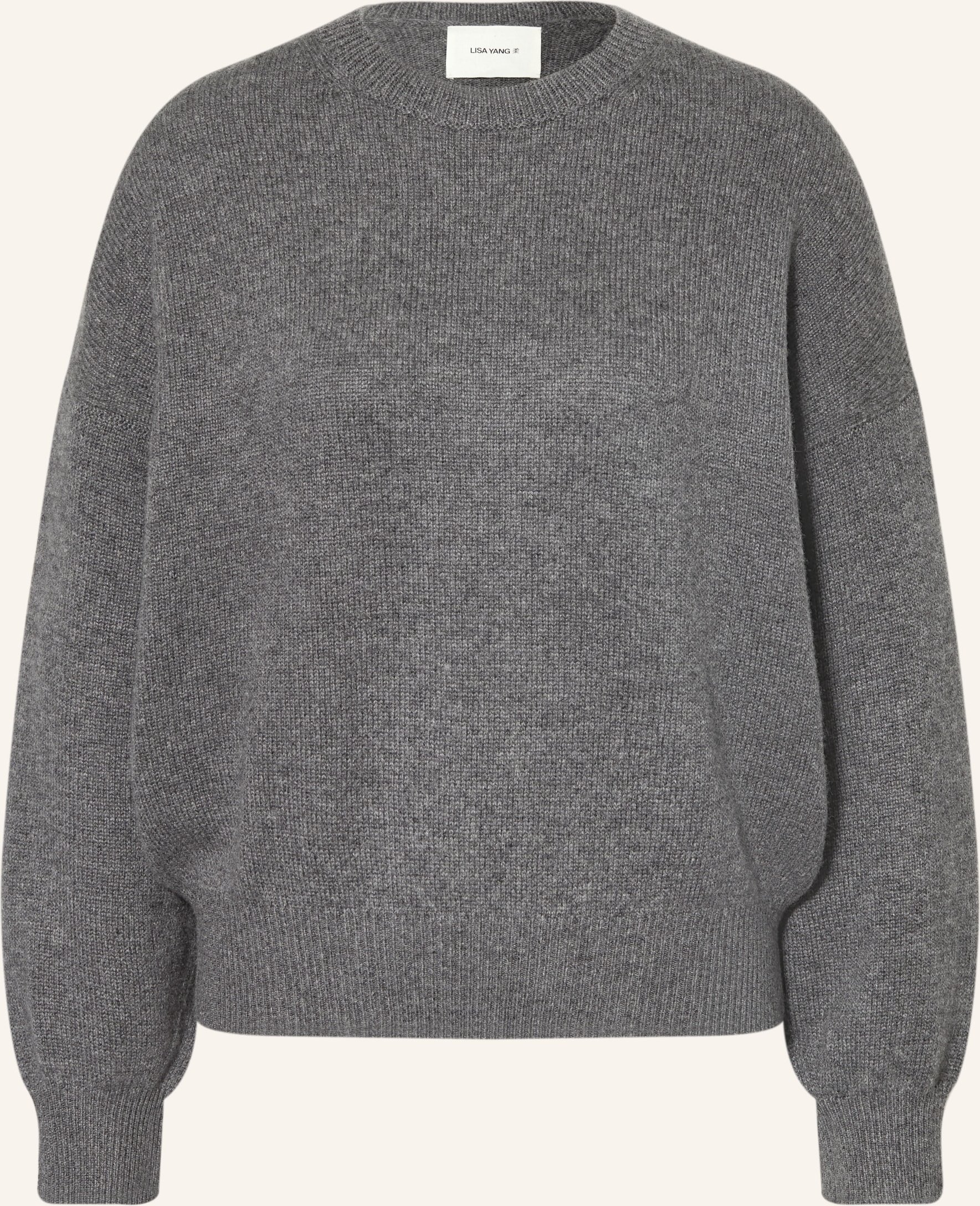 Lisa Yang Cashmere-Pullover grau