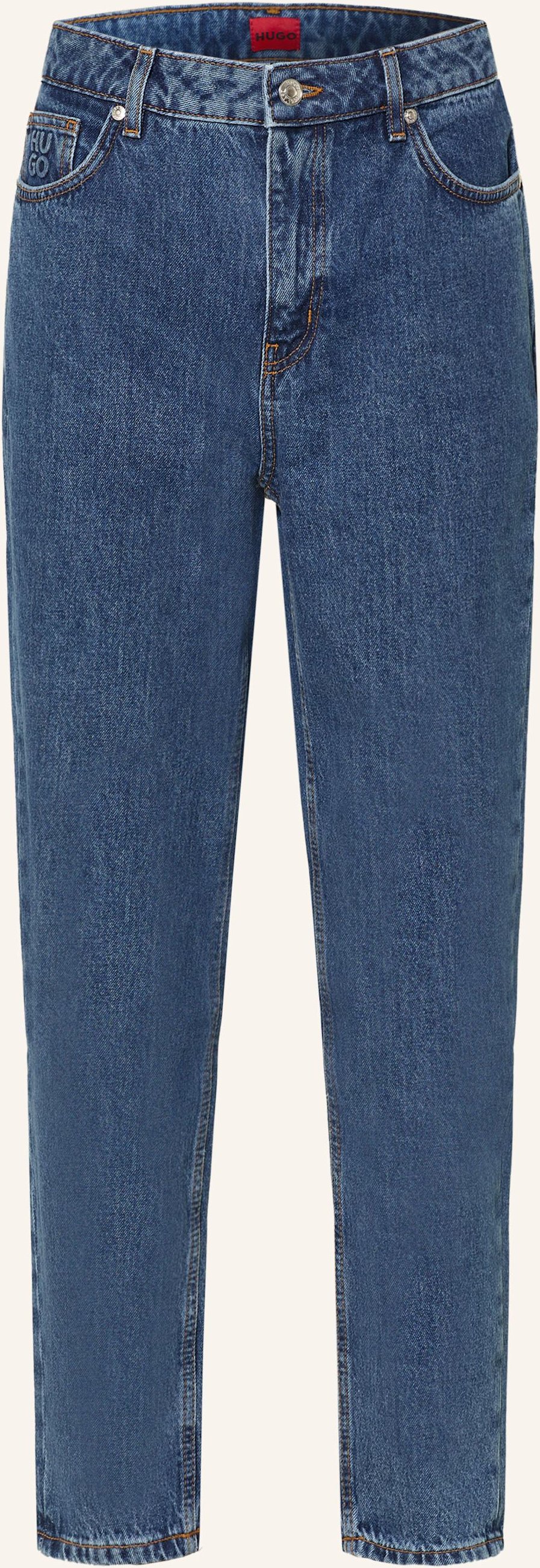 Hugo Mom Jeans Garlene blau