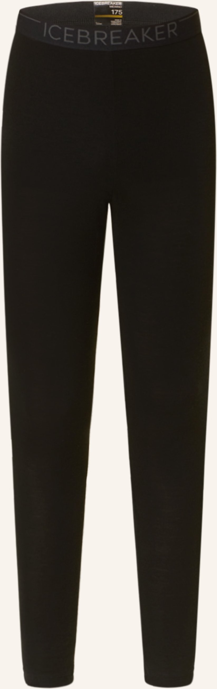 Icebreaker Funktionswäsche-Hose 175 Everyday Aus Merinowolle schwarz