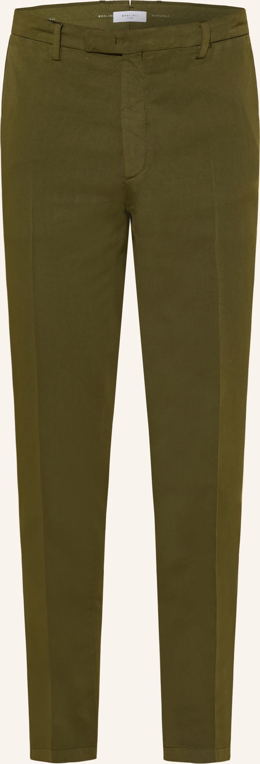 Boglioli Anzughose Slim Fit gruen
