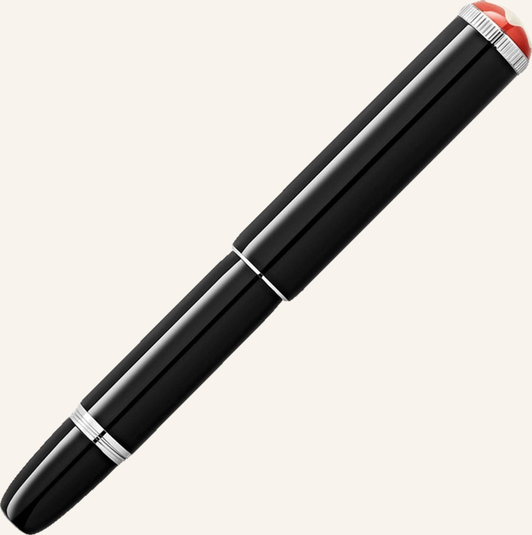 Montblanc Füllfederhalter Heritage Rouge And Black Baby schwarz