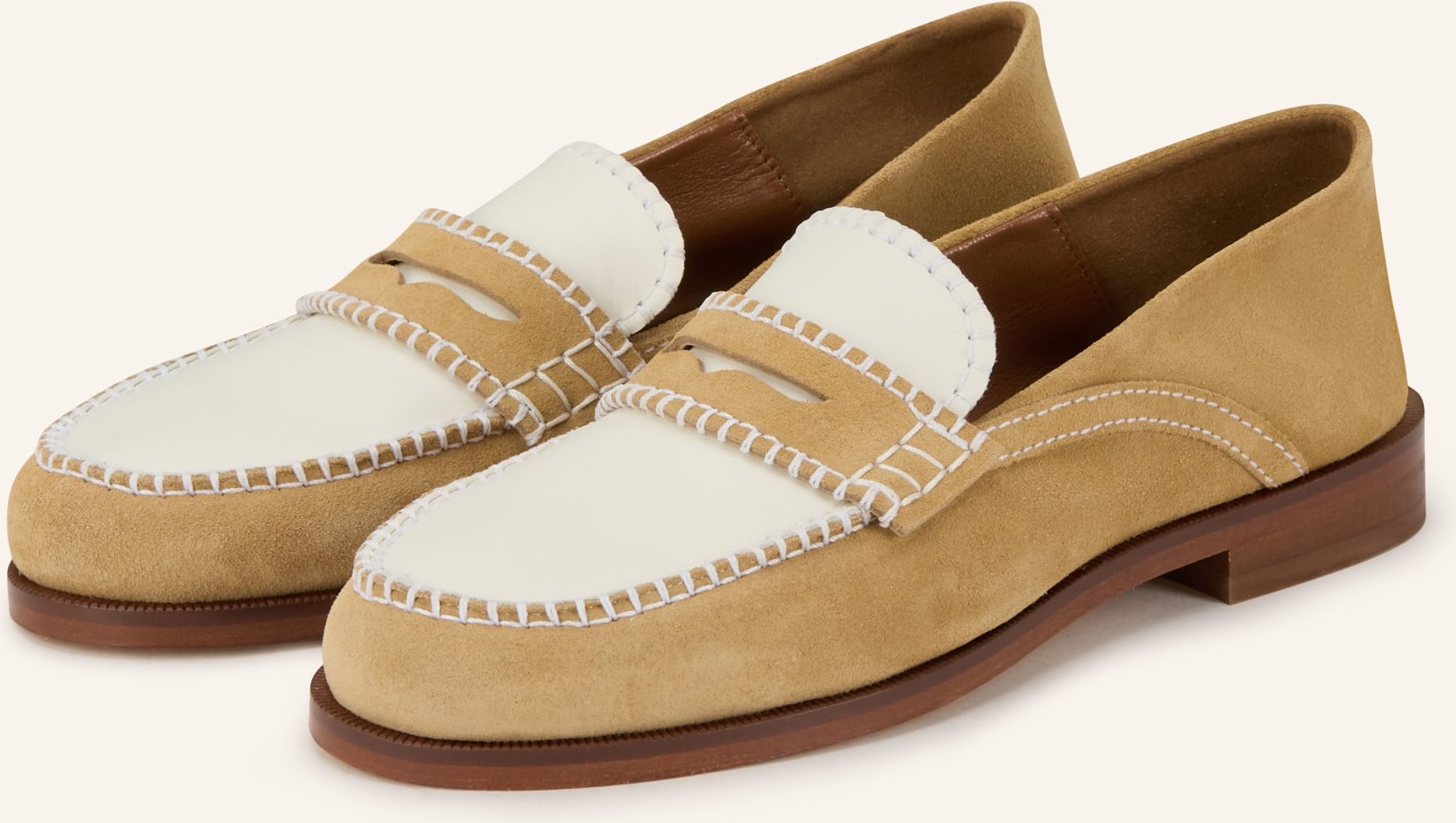 Claudie Pierlot Penny-Loafer braun