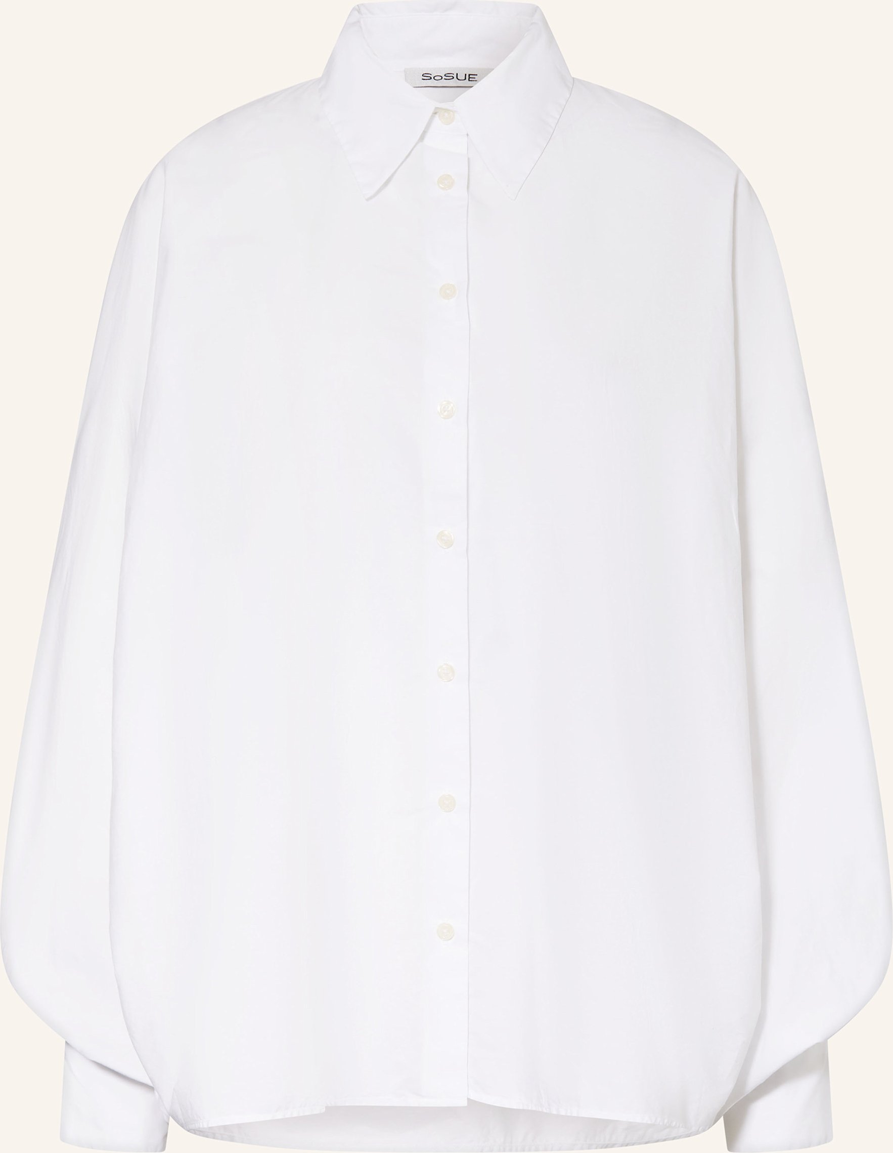 Sosue Hemdbluse weiss