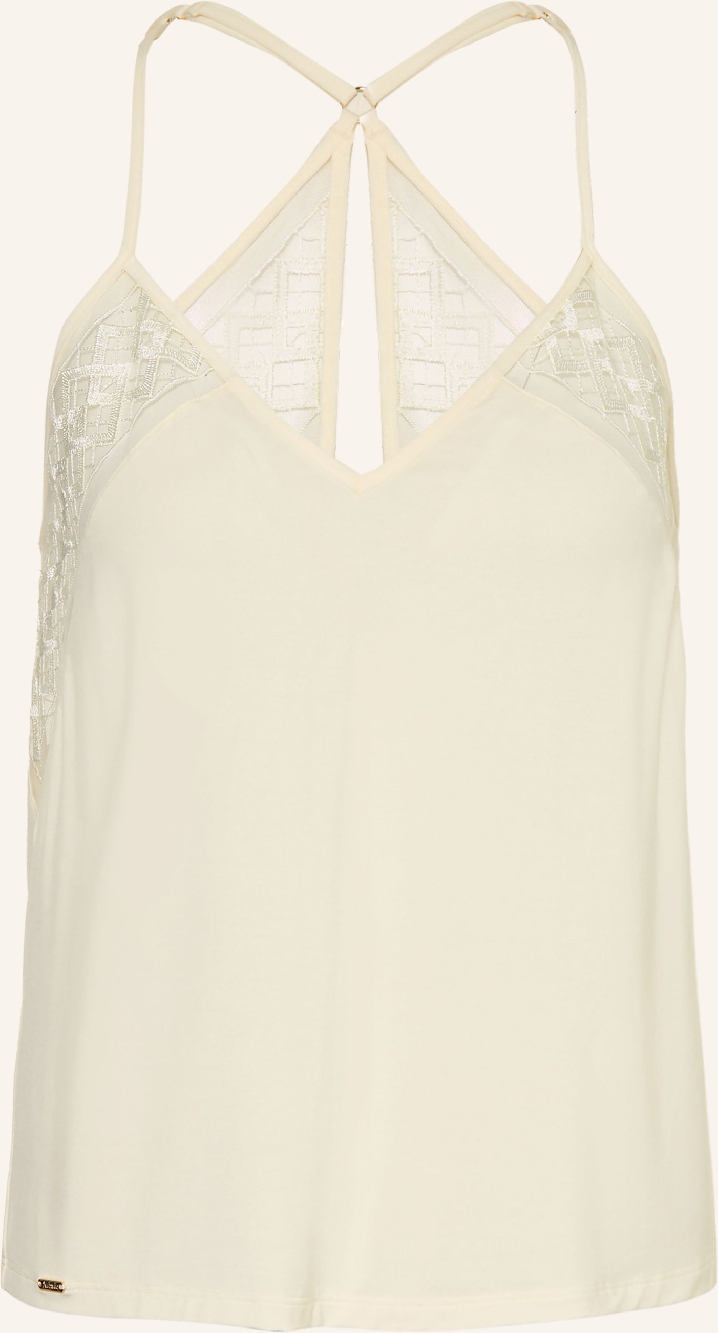 Aubade Schlaftop Bretelles weiss