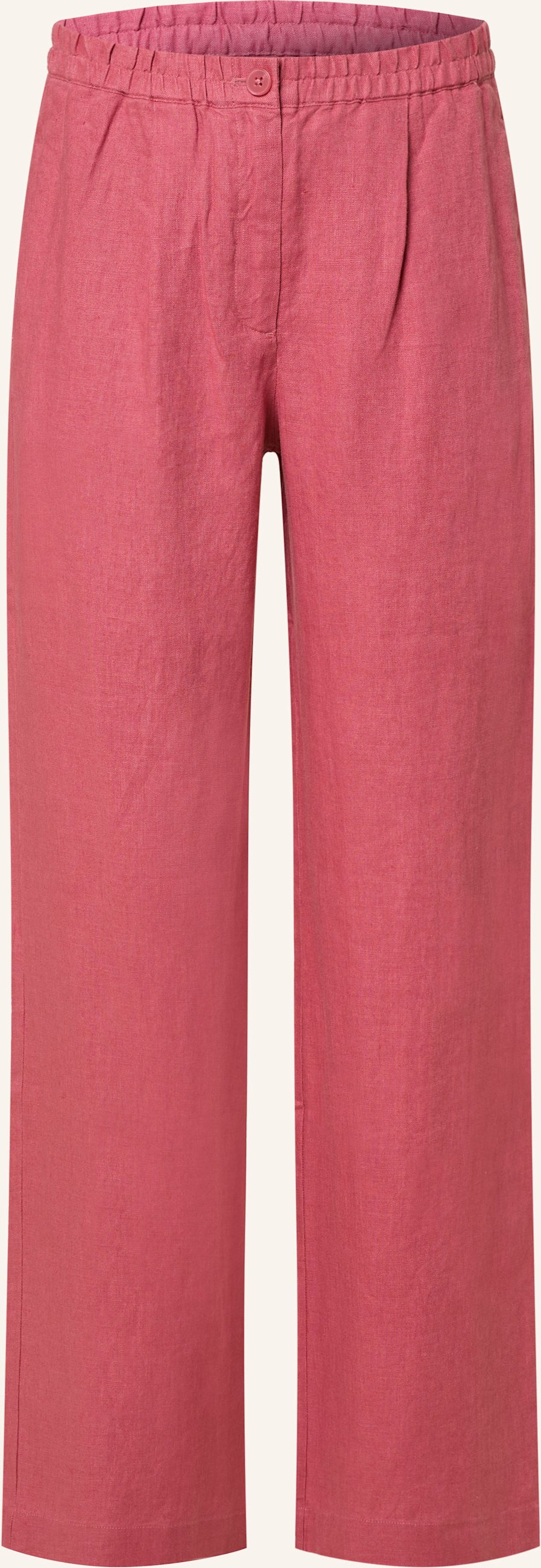 Samsøe Samsøe Marlenehose Satove Aus Leinen rosa
