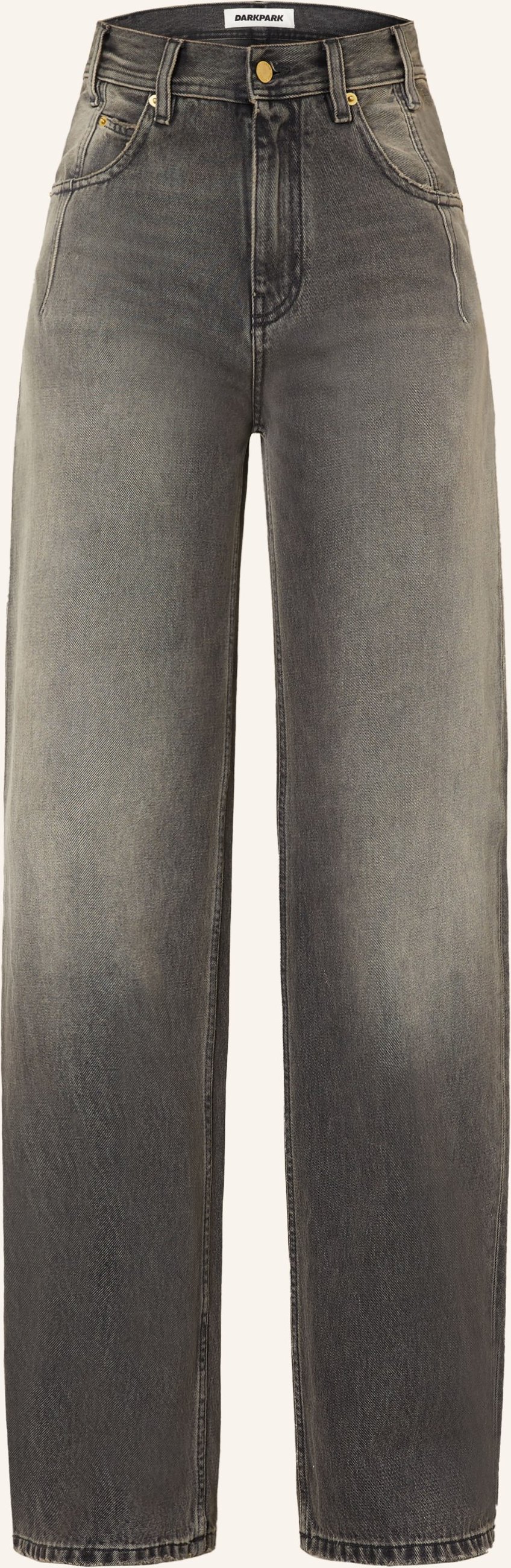 Darkpark Straight Jeans Lu schwarz