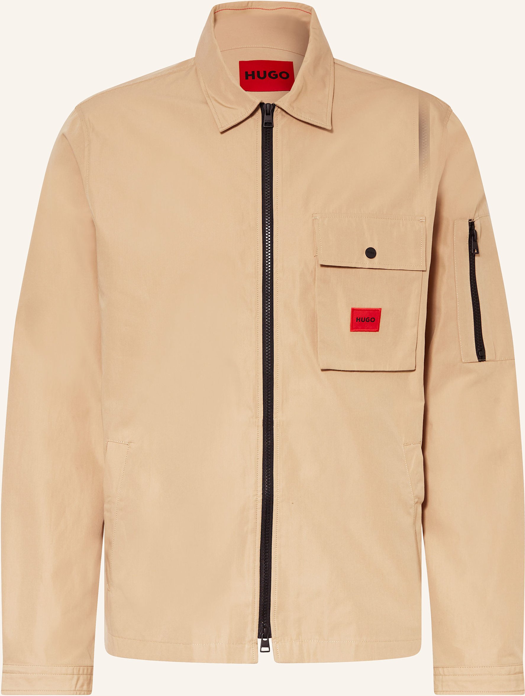 Thumbnail - Hugo Overjacket Emmond beige