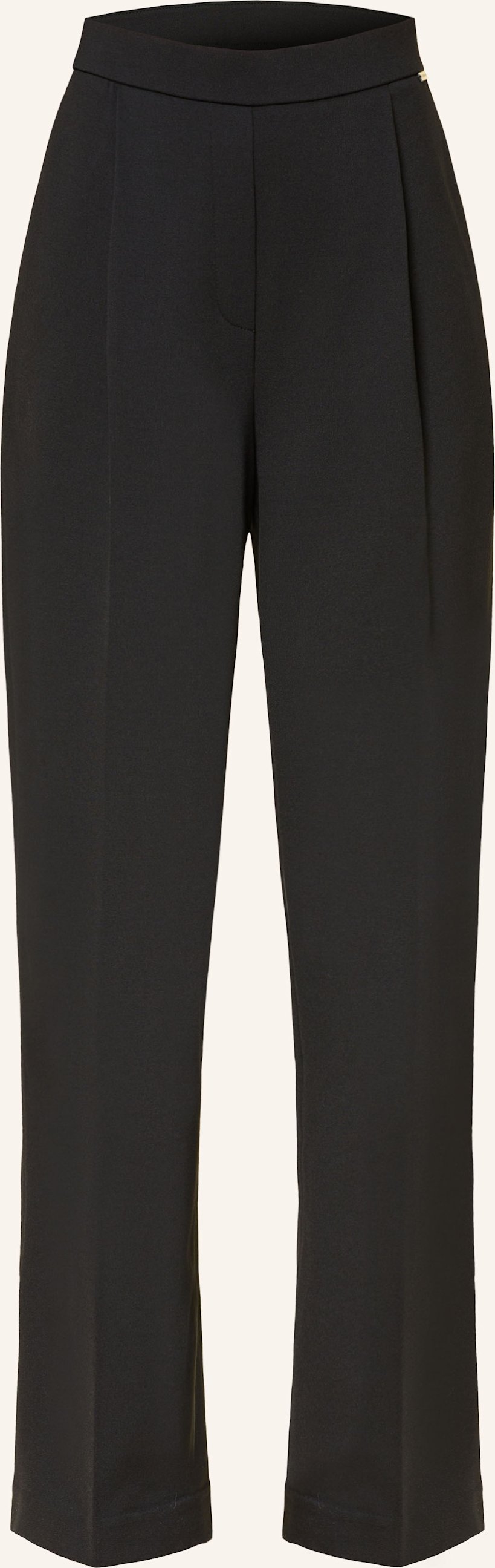 Thumbnail - Calvin Klein Marlenehose Aus Jersey schwarz