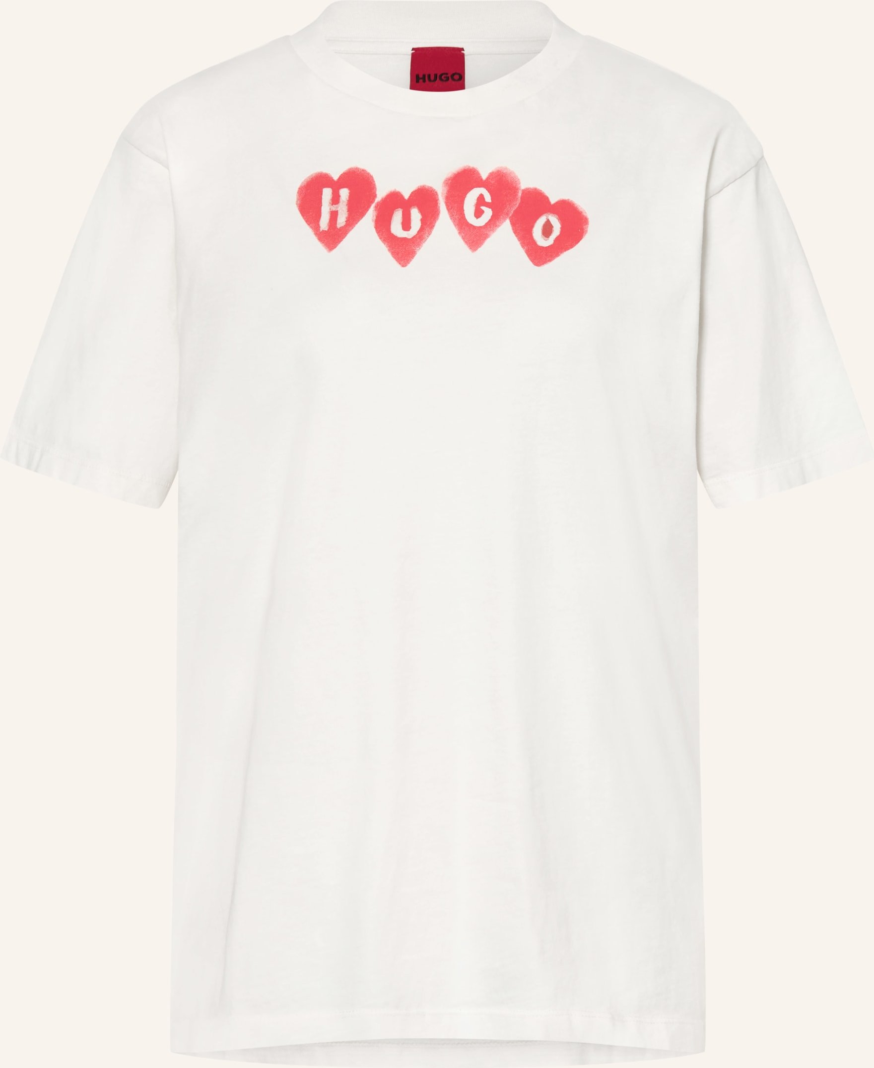 Hugo T-Shirt Vintage Tee weiss