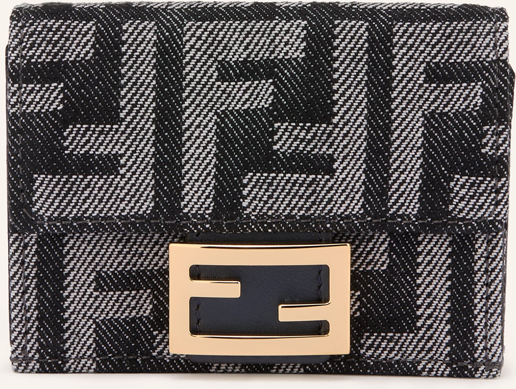 Fendi Geldbörse Baguette Micro blau