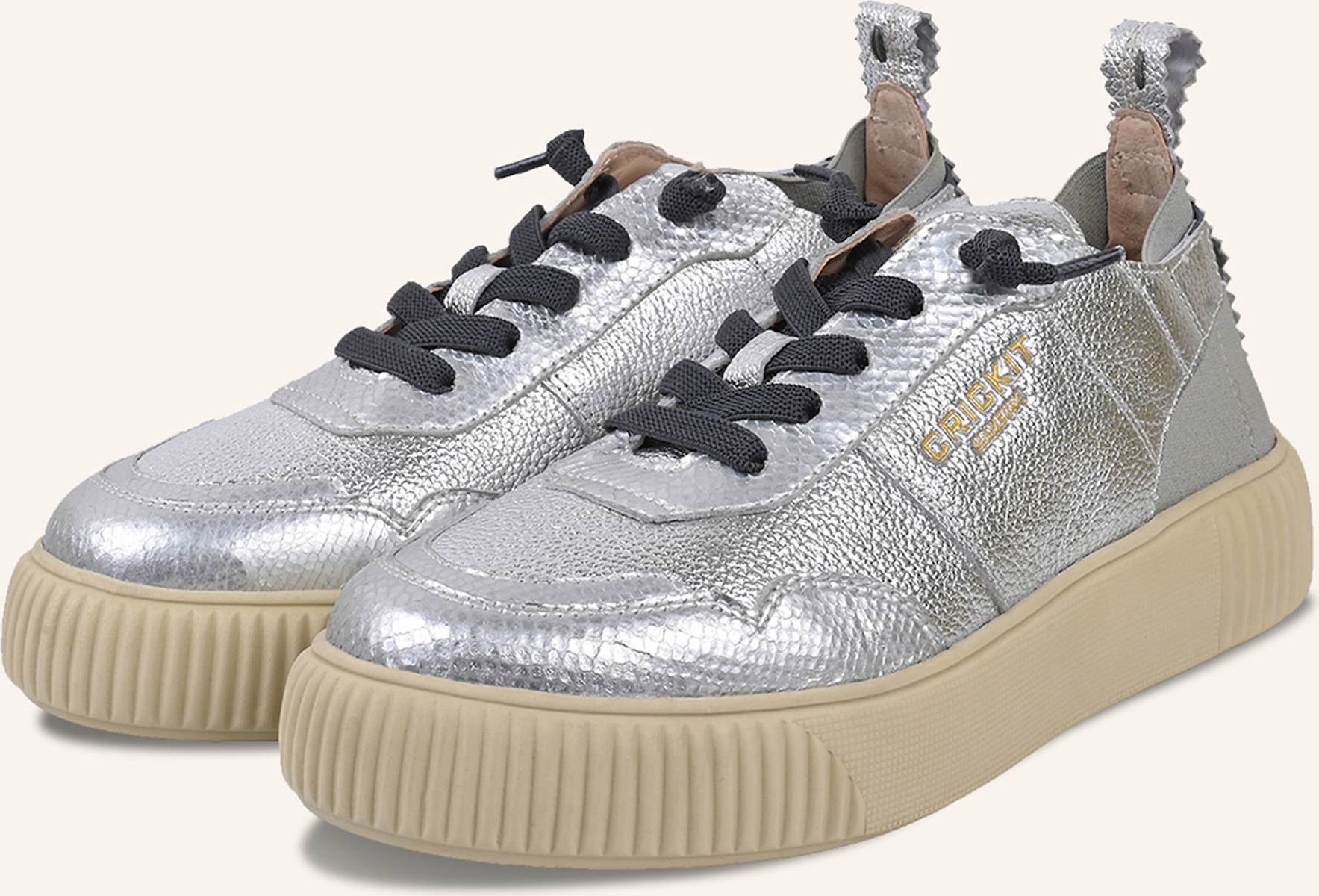 Crickit Sneaker Oakli silber