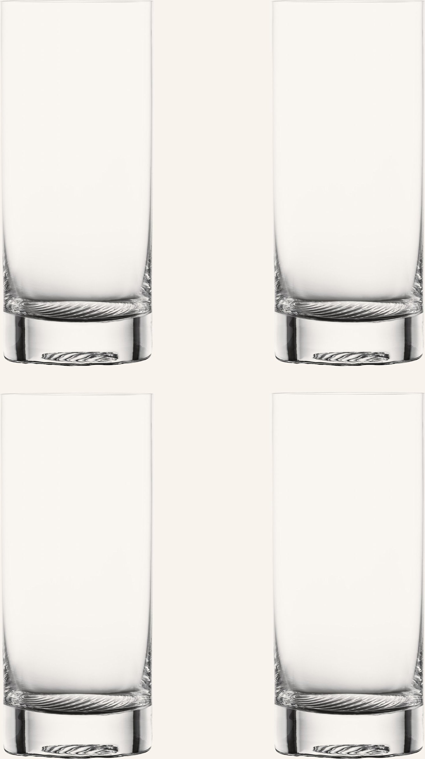 Zwiesel Glas 4er-Set Longdrinkgläser Echo transparent